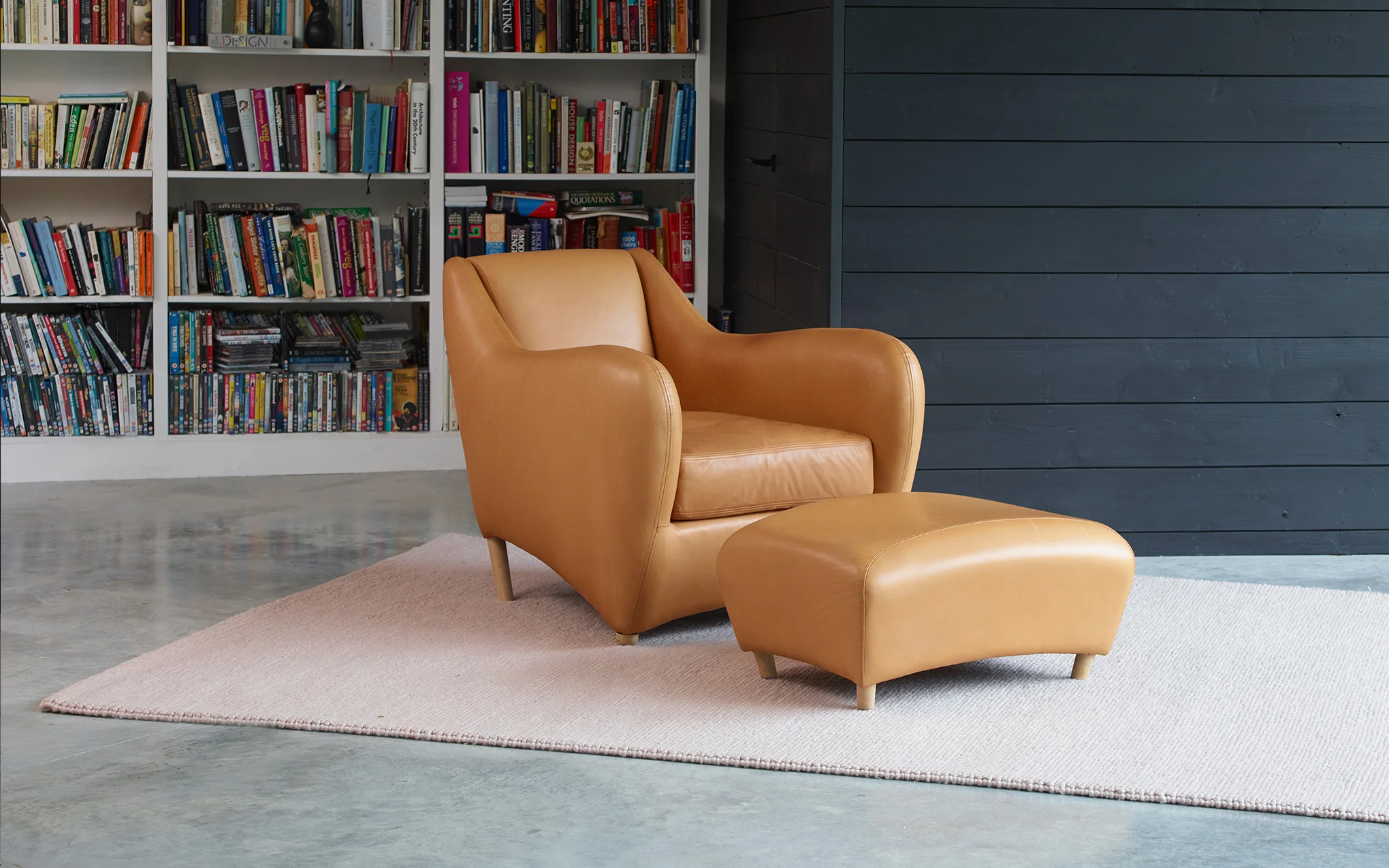 Balzac armchair & ottoman - Image 9