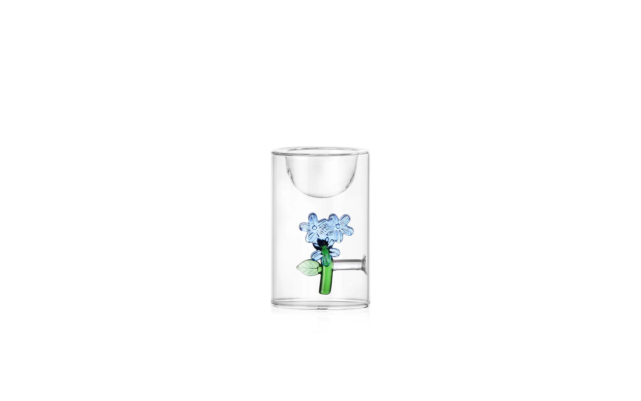 Botanica egg cup - light blue flower