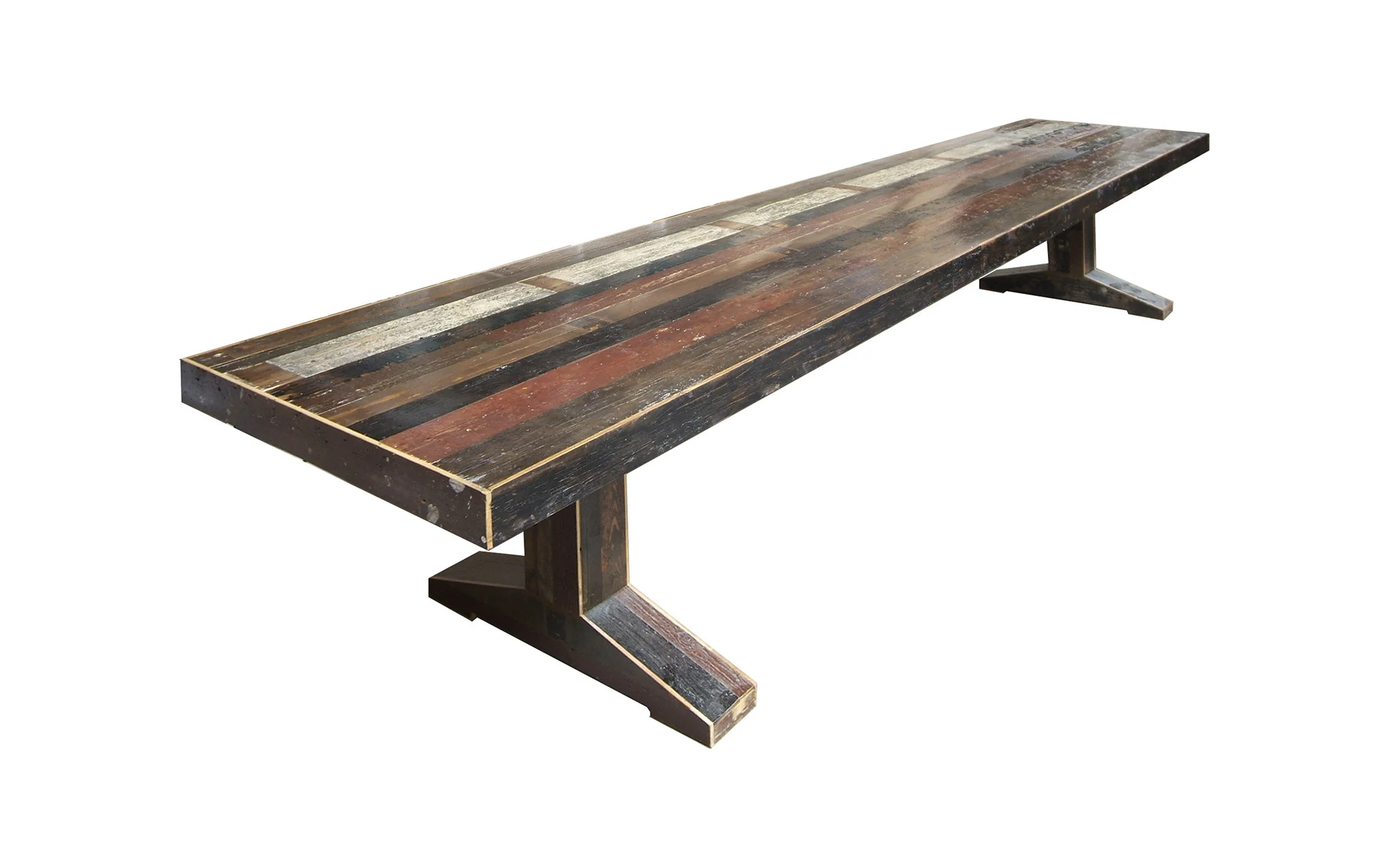 Canteen table in Scrapwood - Image 3
