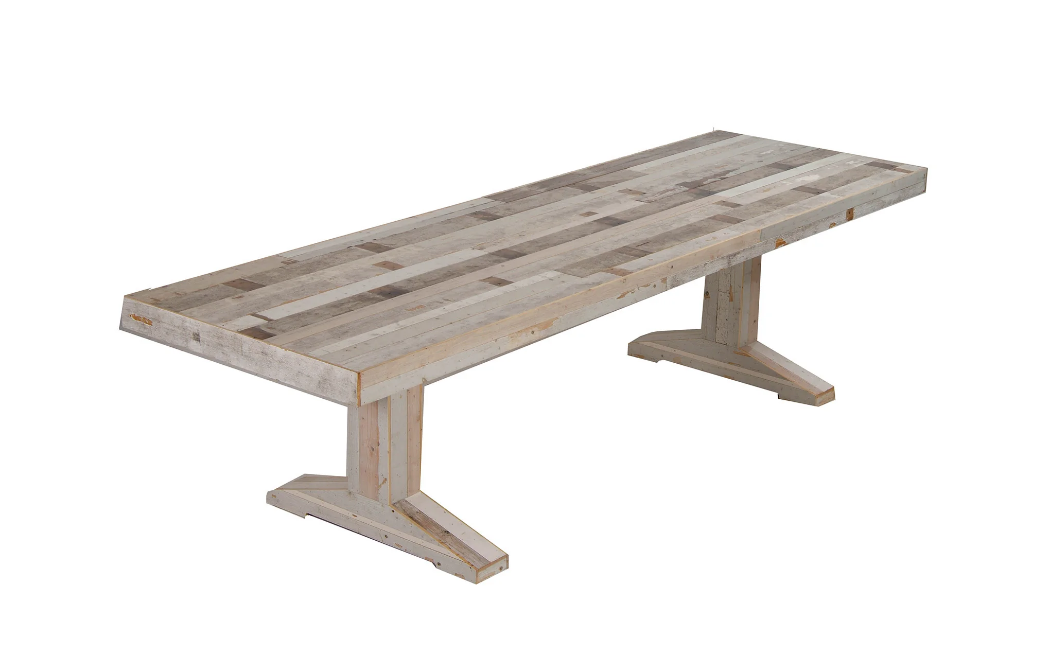 Canteen table in Scrapwood - Image 4