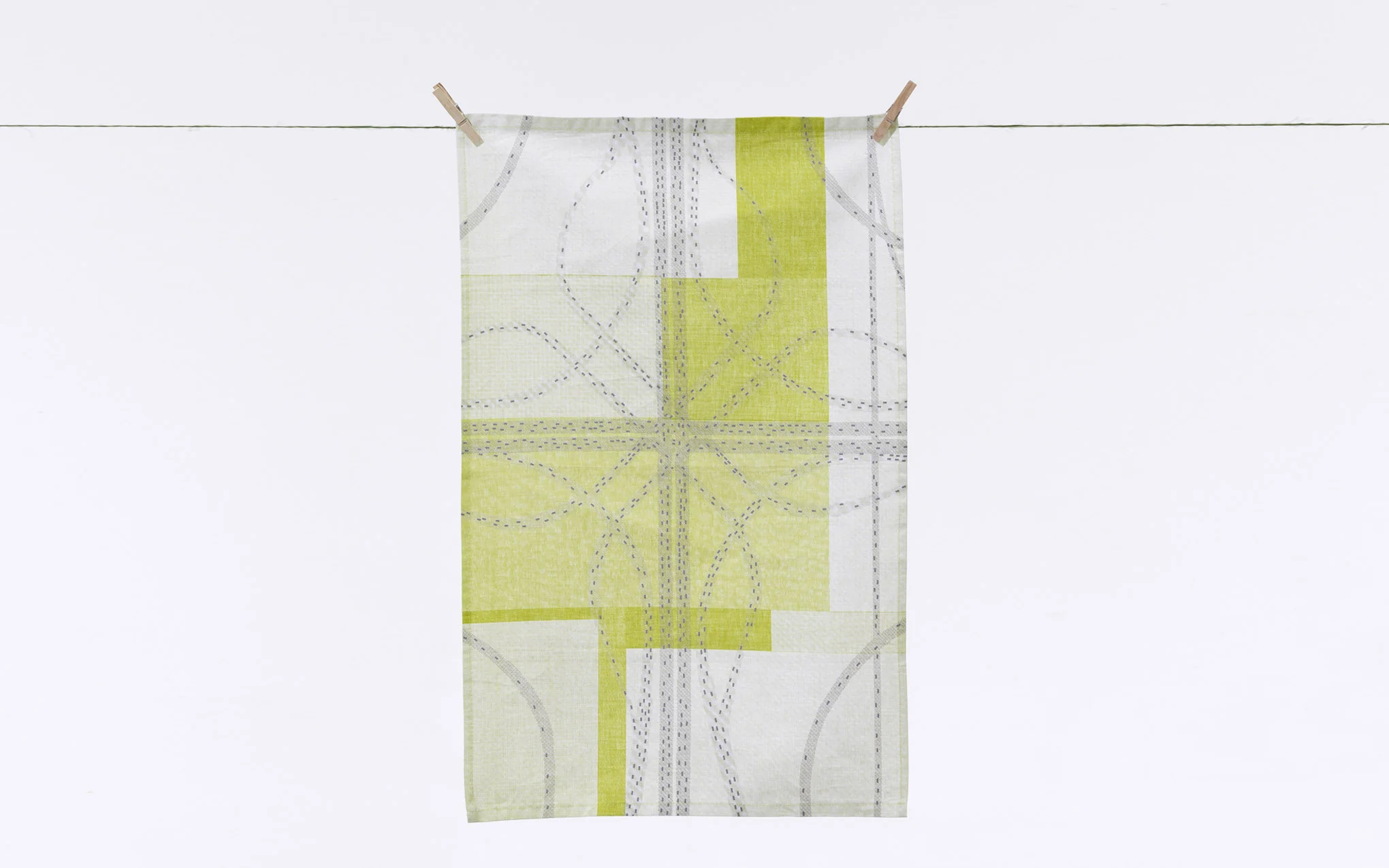 Central Time tea towels