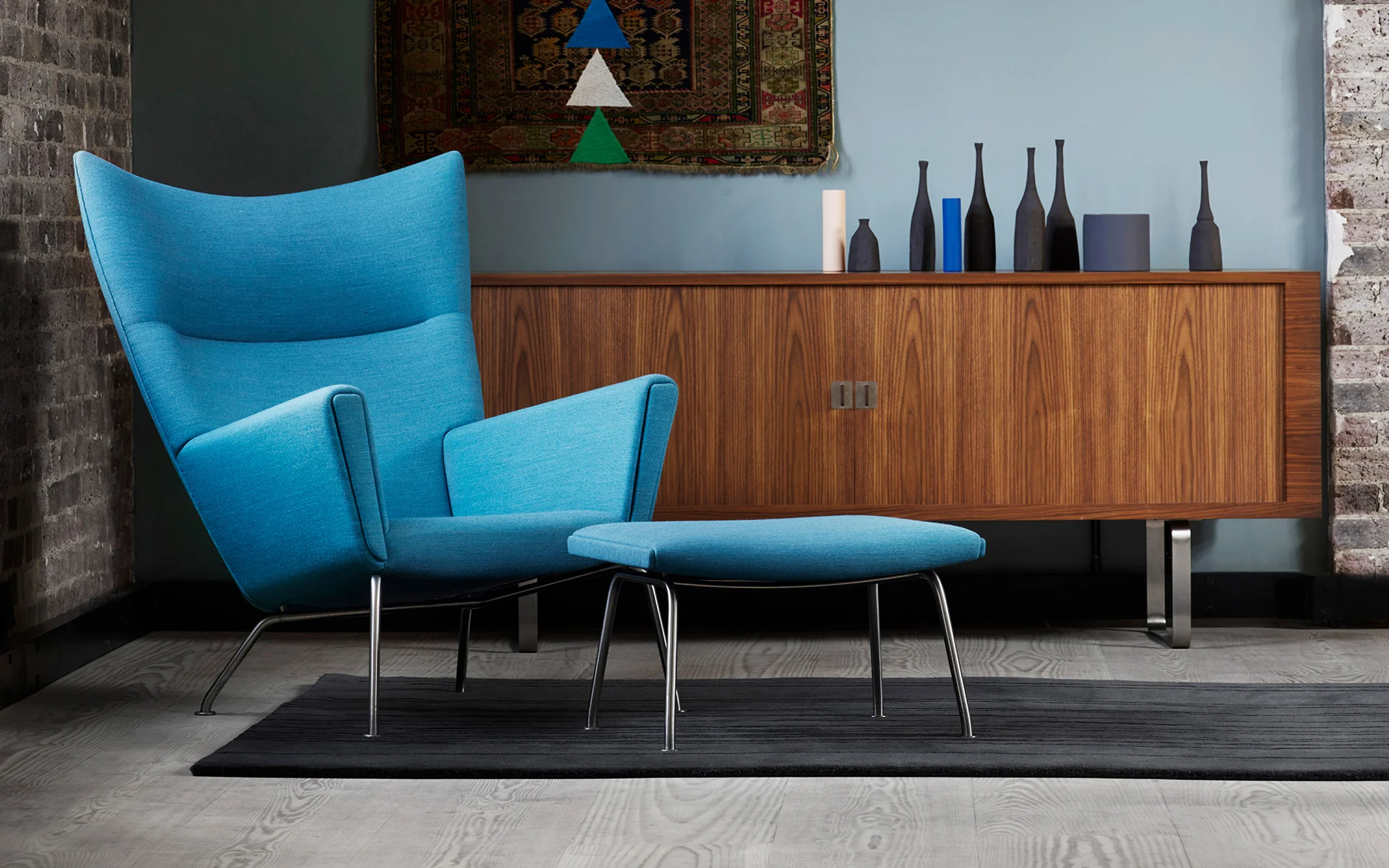 CH445 Wing chair - Image 10