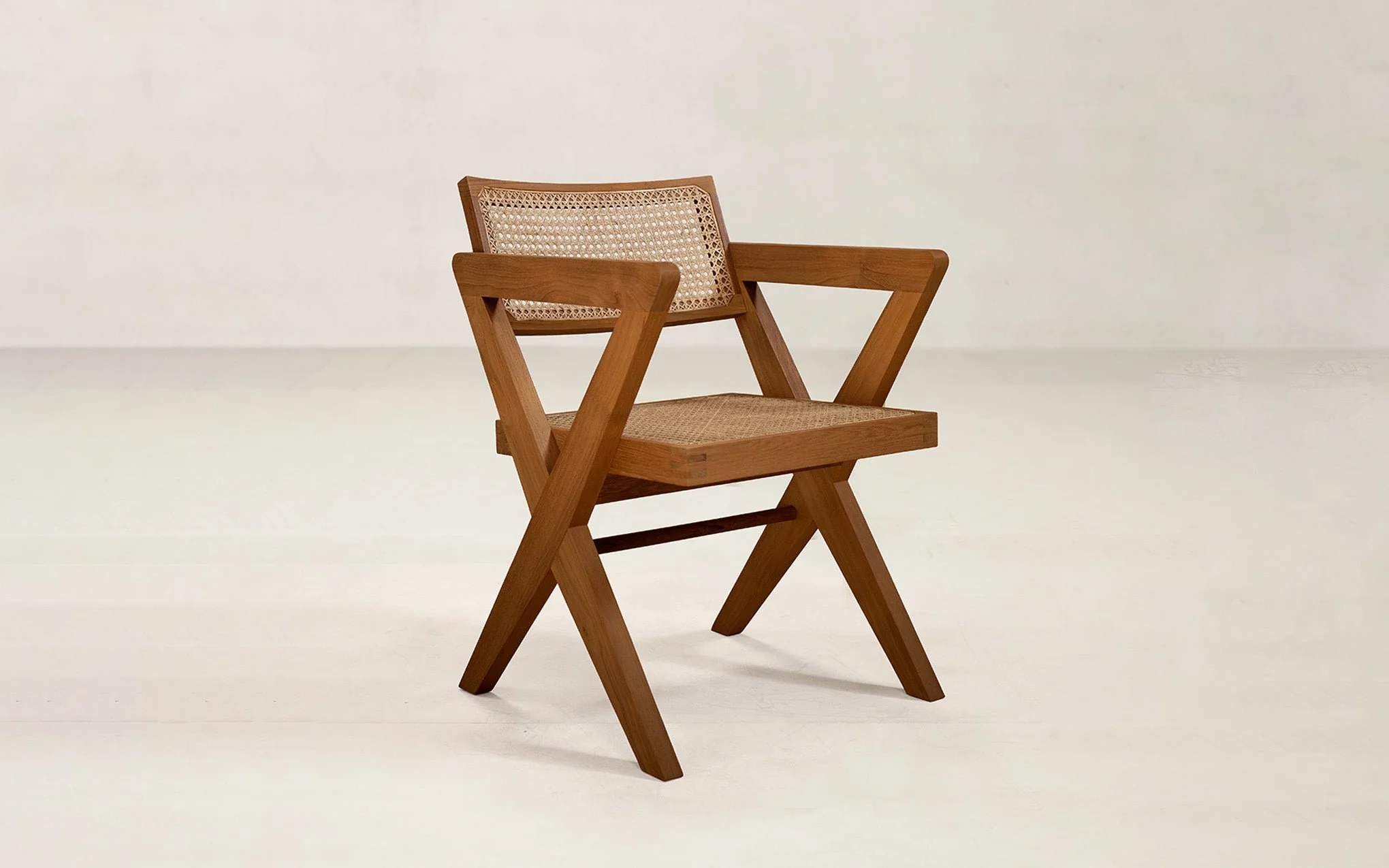 Office armchair X leg