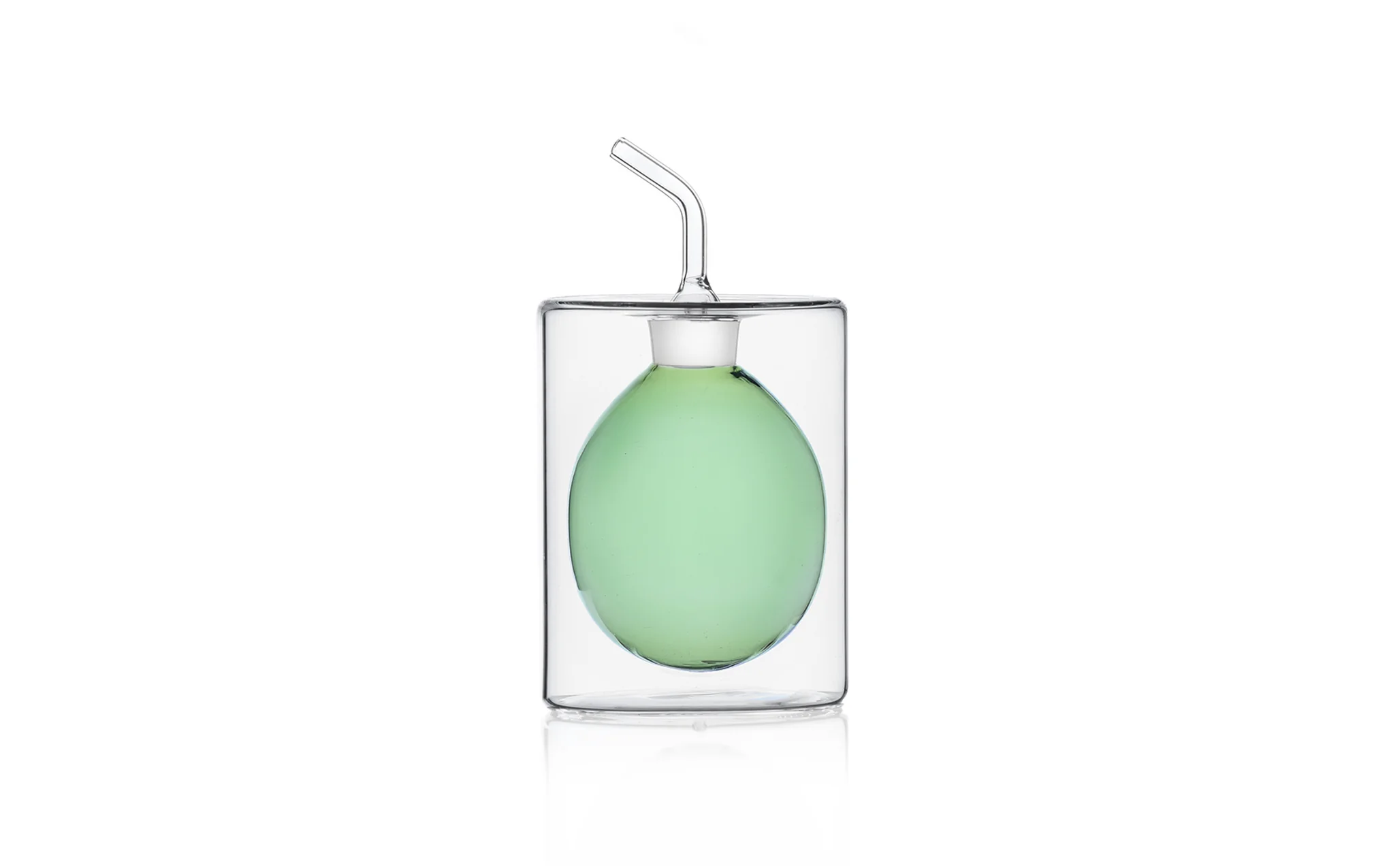 Cilindro oil bottle - green