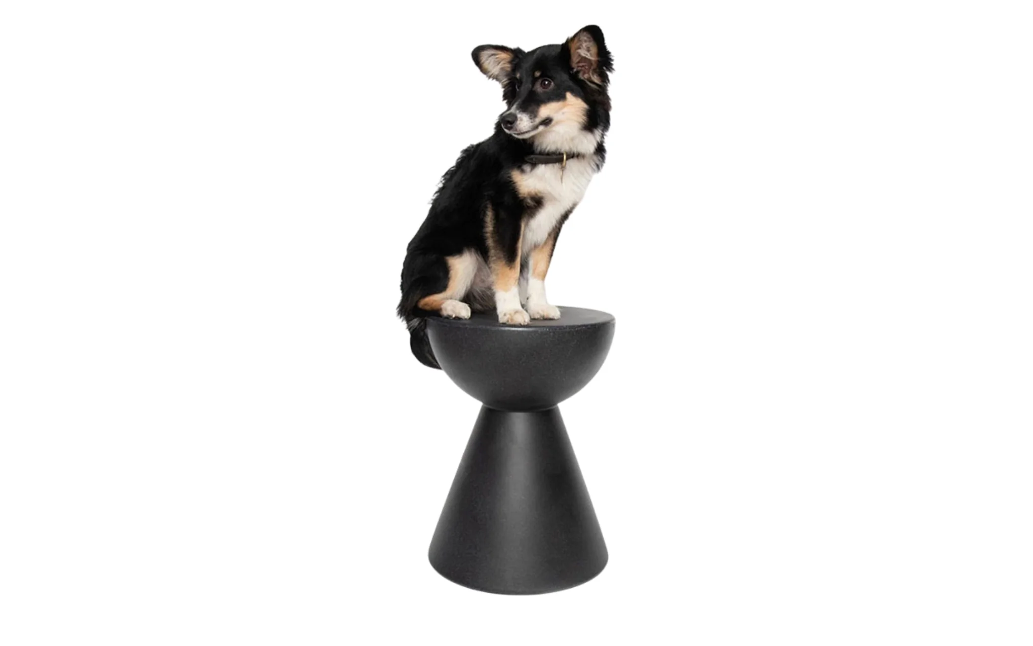 Clearance Moon stool - dark