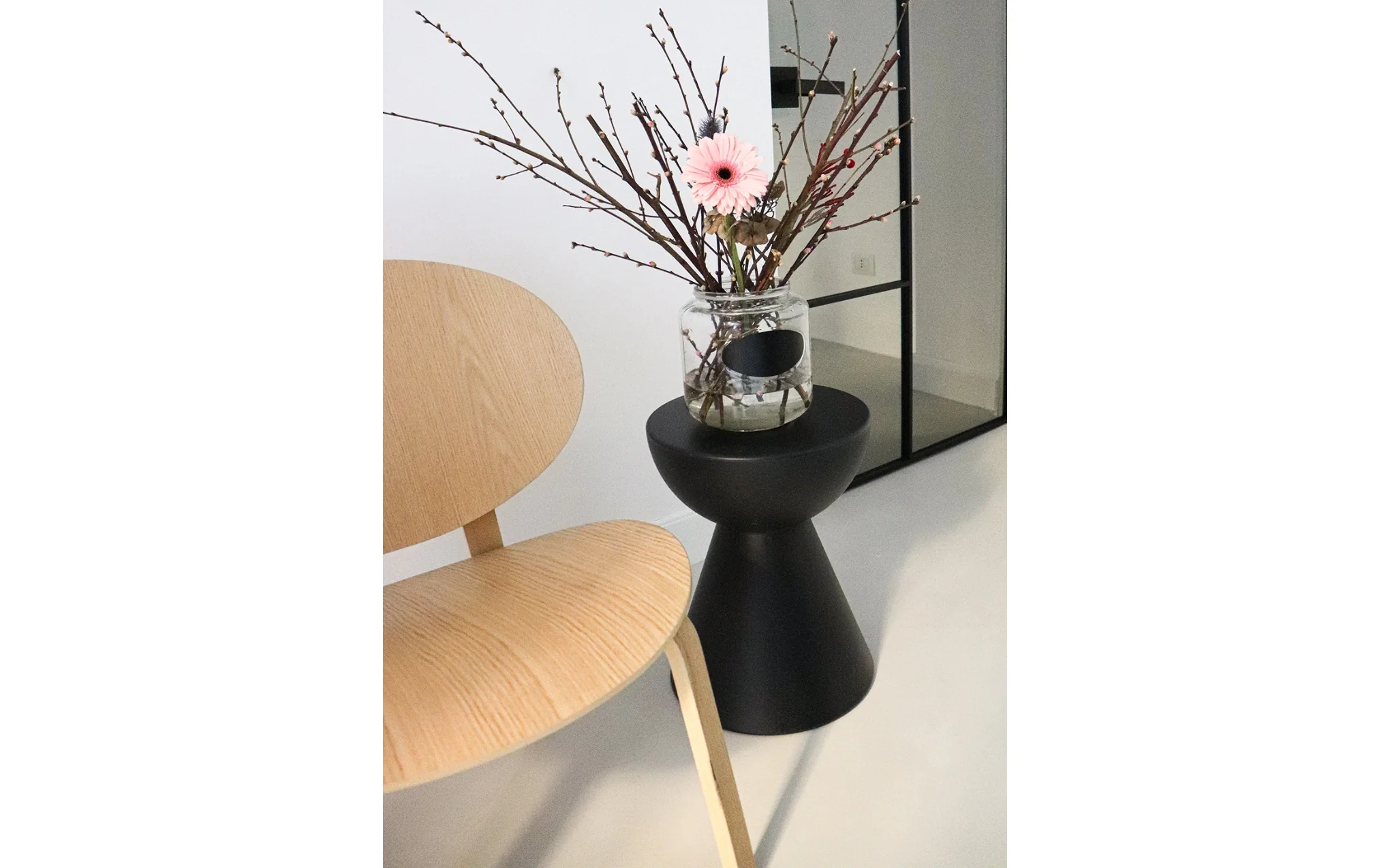Clearance Moon stool - dark - Image 5