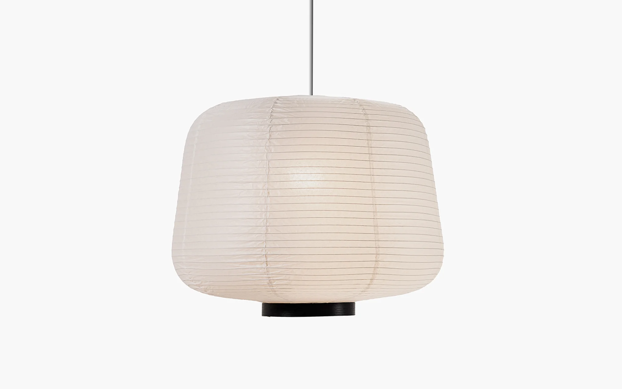 Clearance Soft paper lantern large - black - Image 2