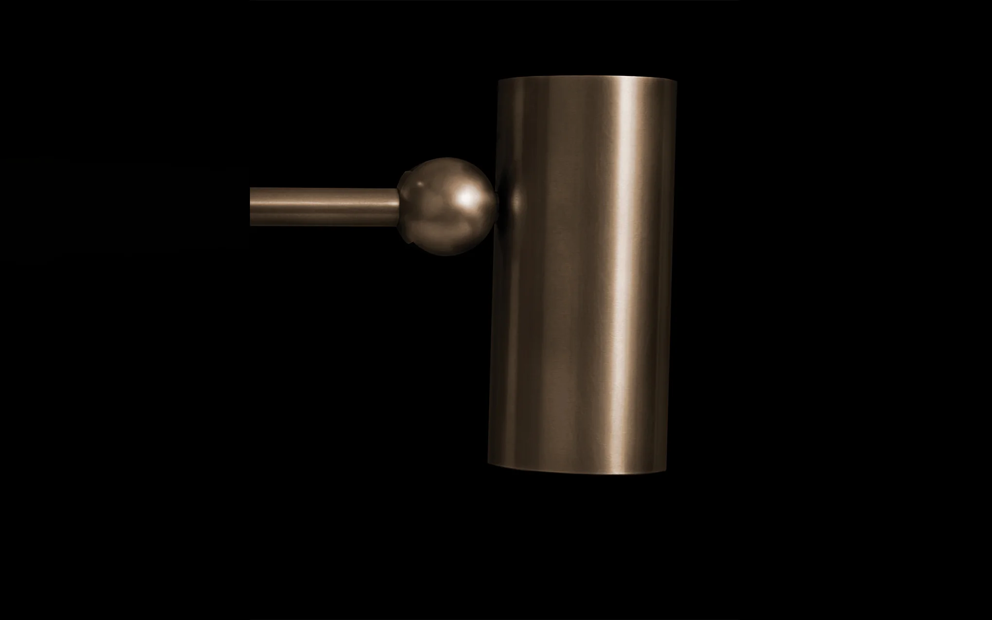 Cylinder reading sconce - Image 2