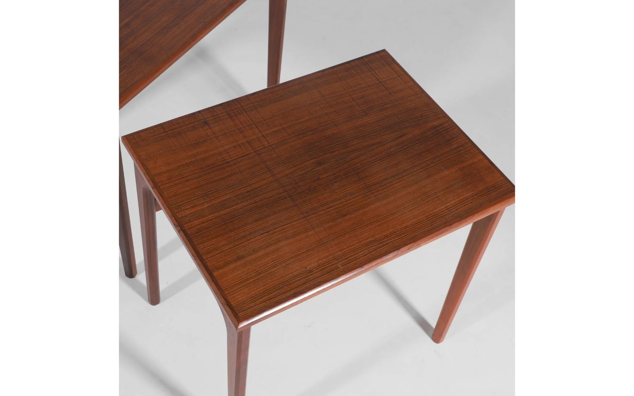 Danish rosewood nesting tables - set of 3 - Image 5