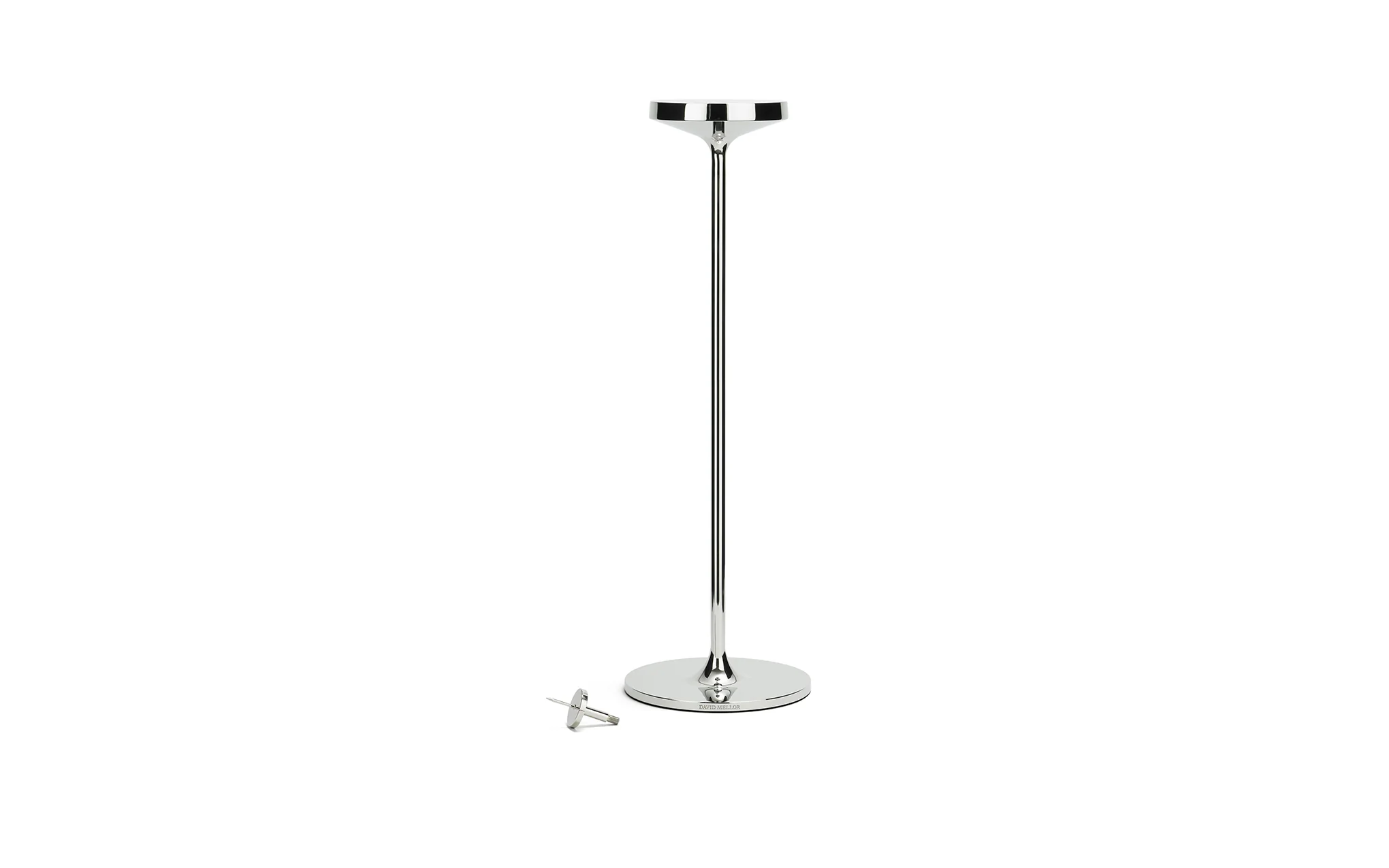 DM Embassy stainless steel candlestick - Image 3