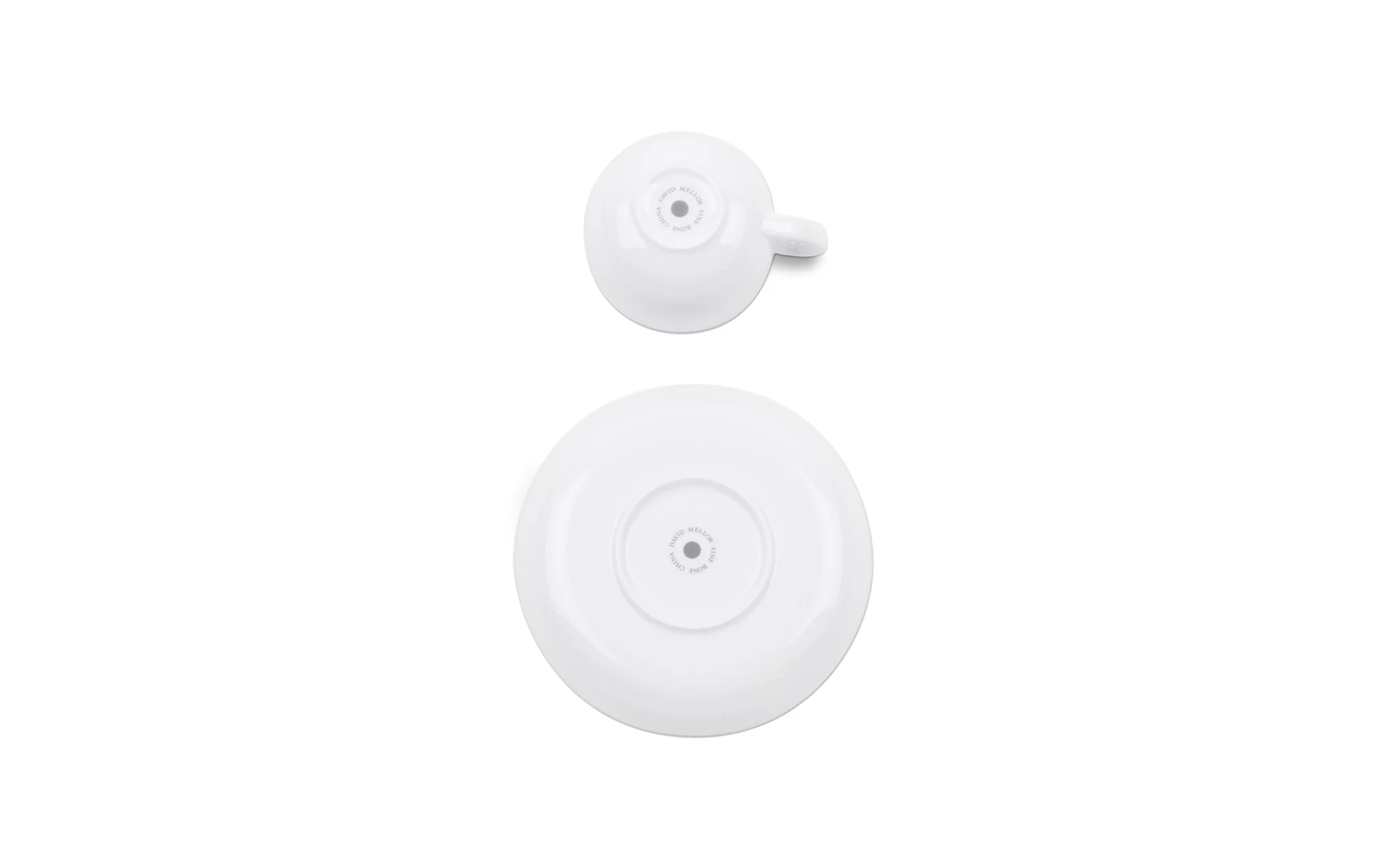 DM fine bone china teacup & saucer - Image 3