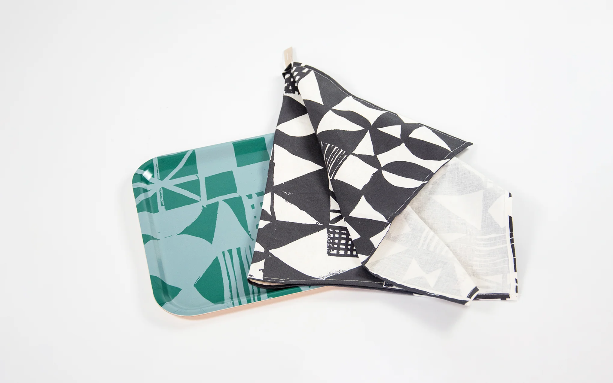 Brushstroke tea towel - Image 4