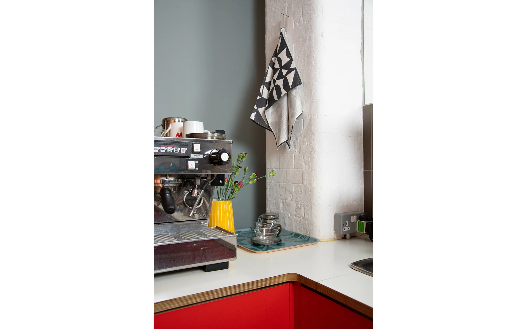 Brushstroke tea towel - Image 5