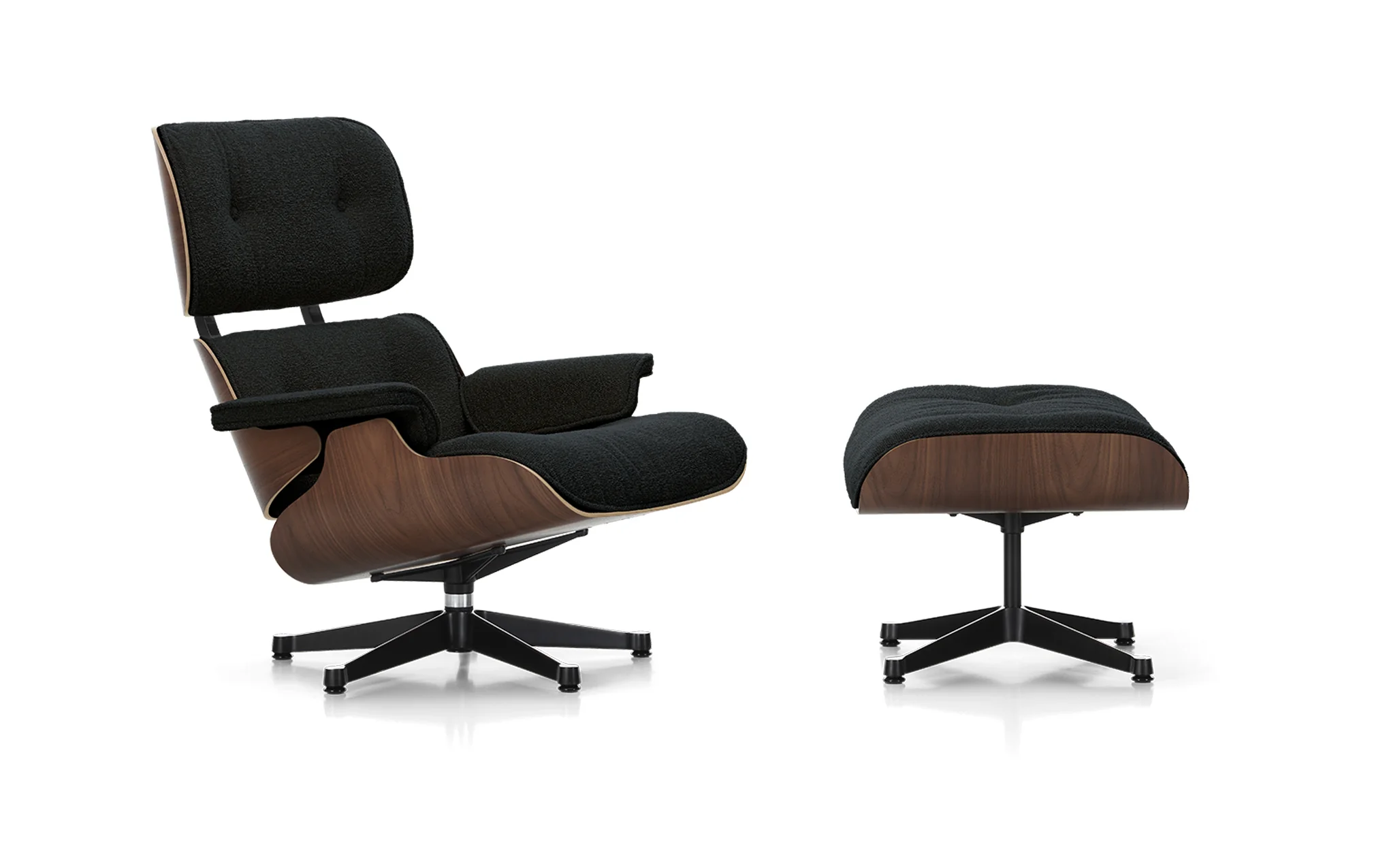 Eames lounge chair & ottoman - Image 11
