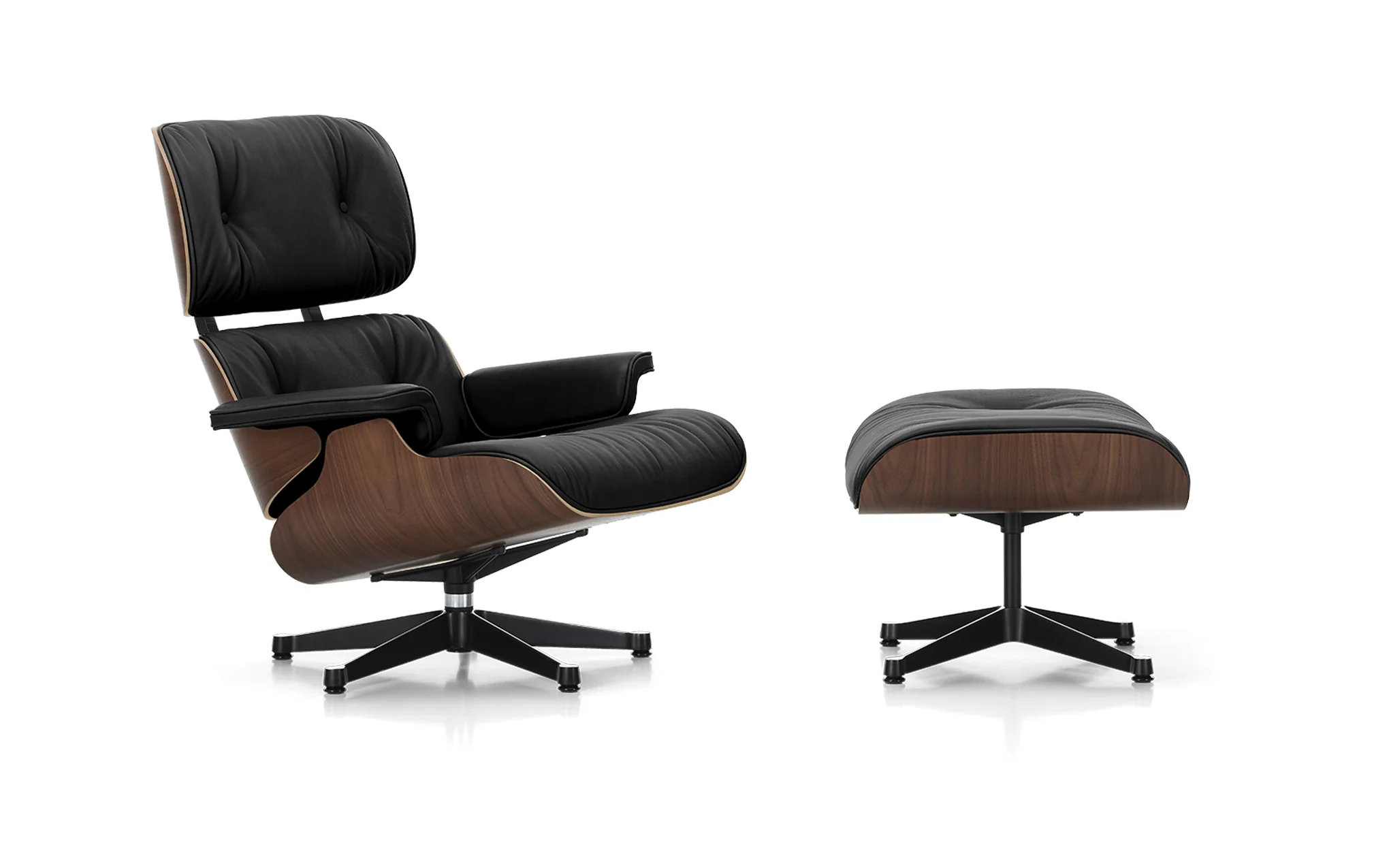 Eames lounge chair & ottoman - Image 13