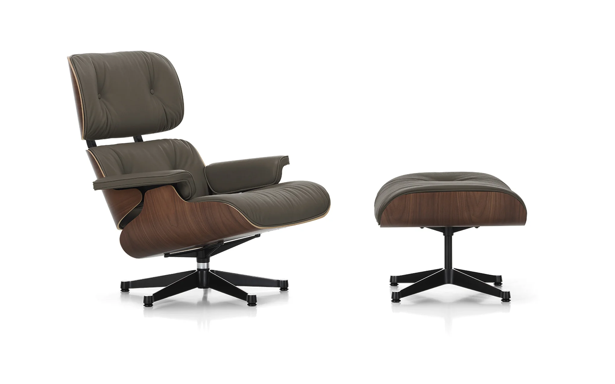 Eames lounge chair & ottoman - Image 14