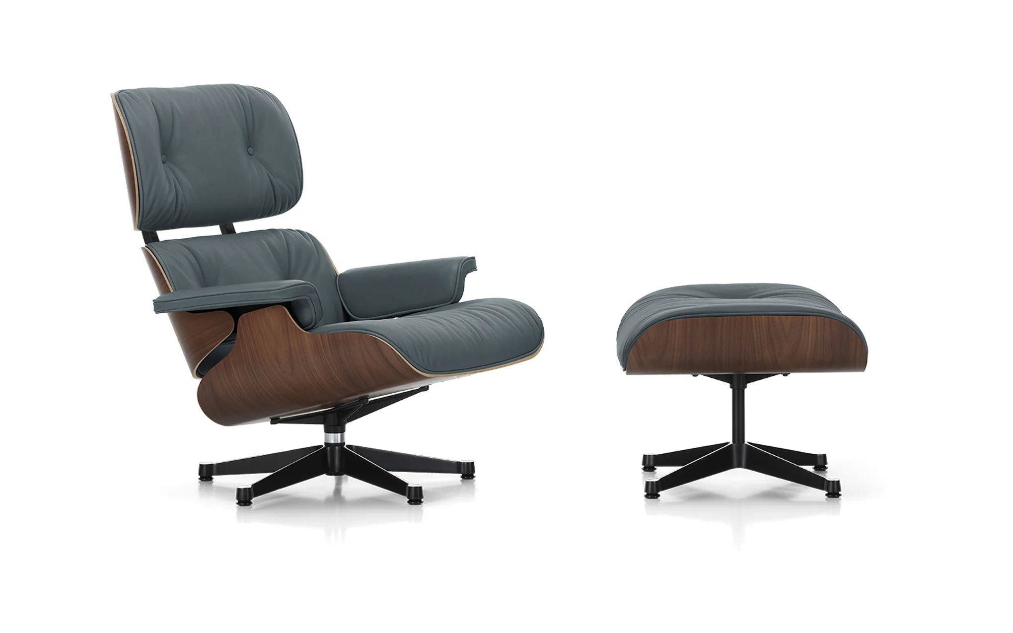 Eames lounge chair & ottoman - Image 15