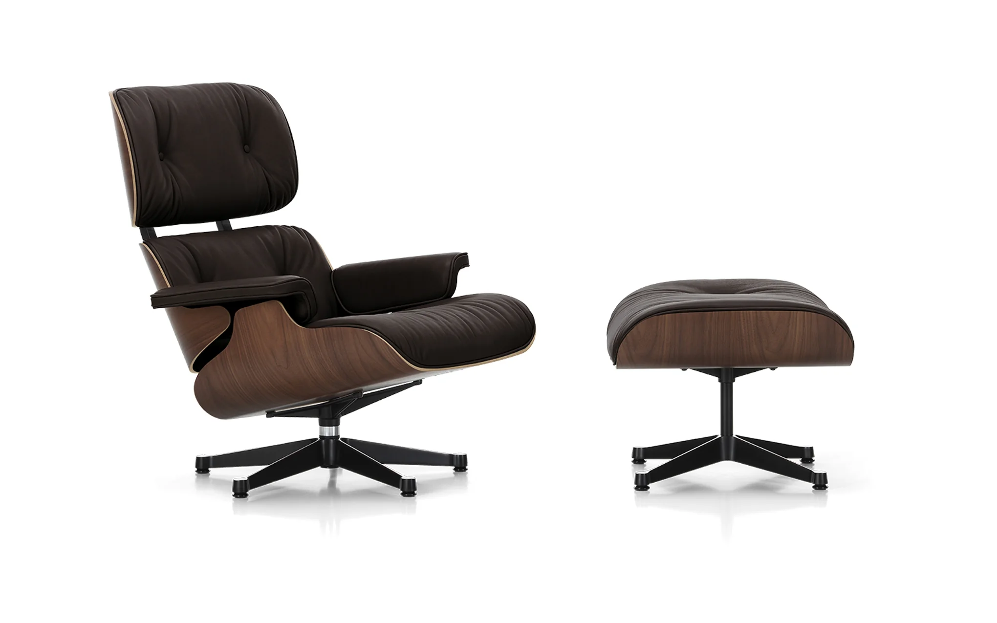 Eames lounge chair & ottoman - Image 16