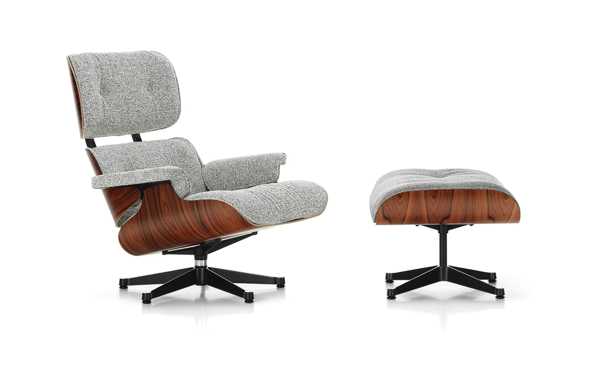 Eames lounge chair & ottoman - Image 2