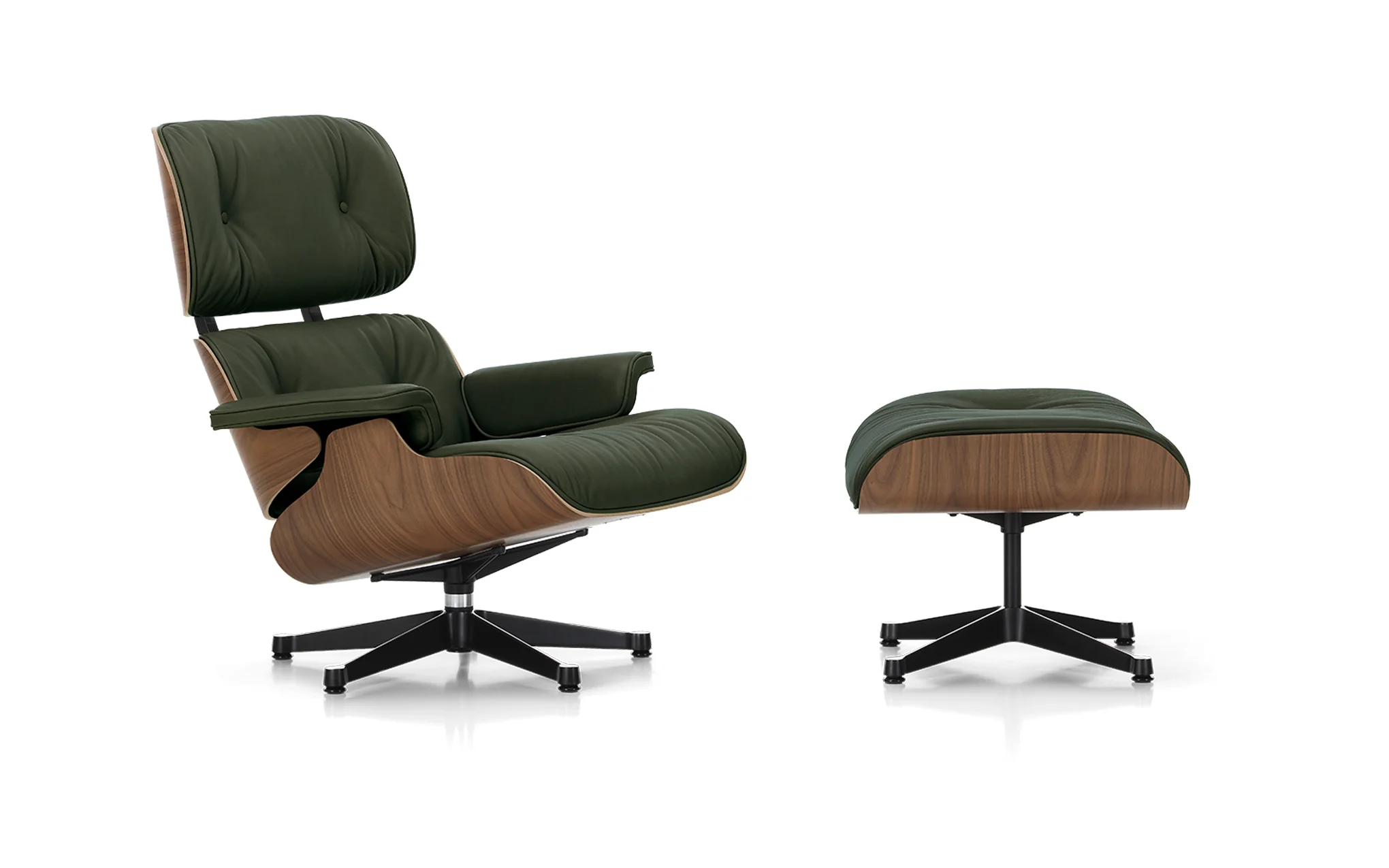 Eames lounge chair & ottoman - Image 8