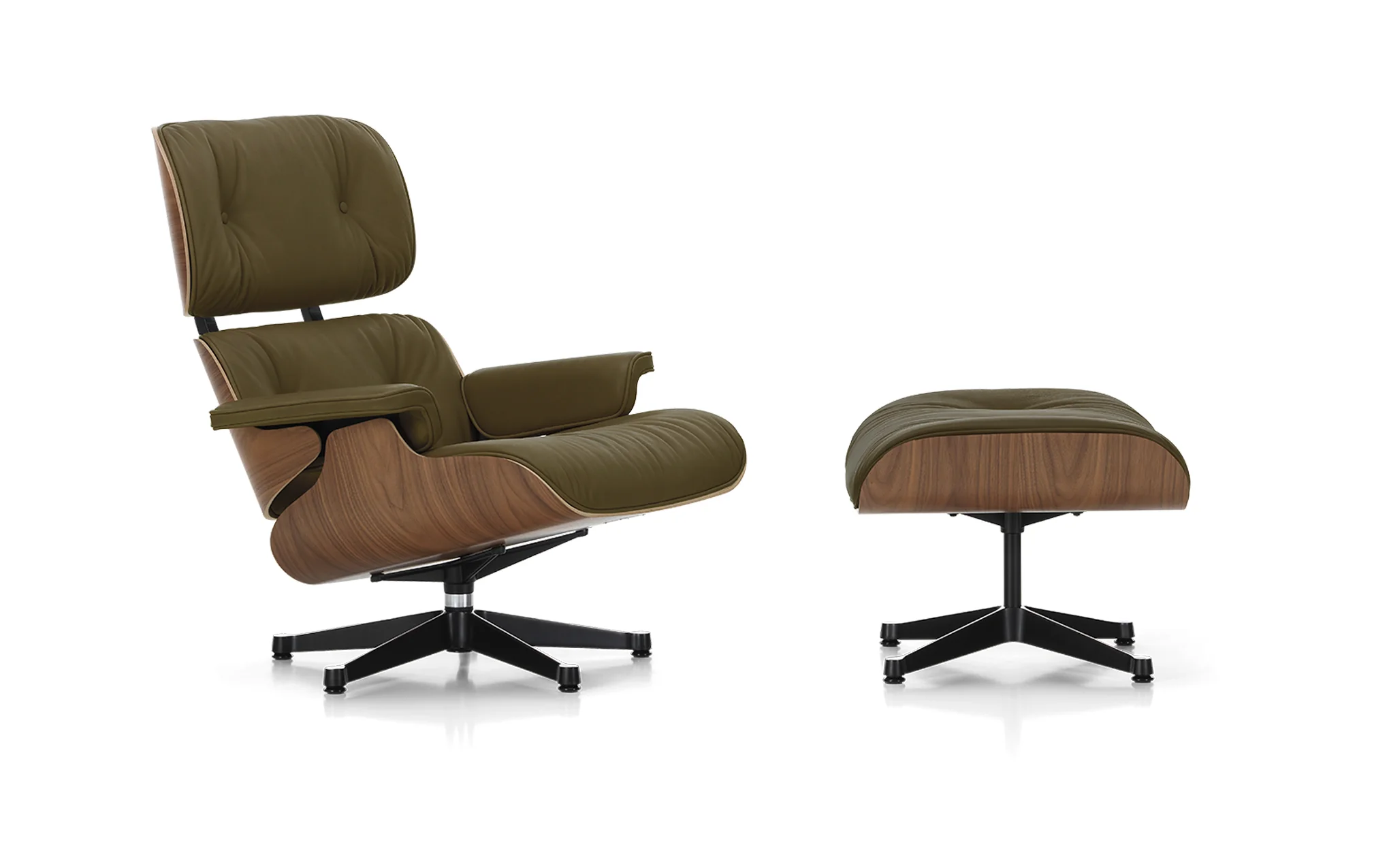 Eames lounge chair & ottoman - Image 9