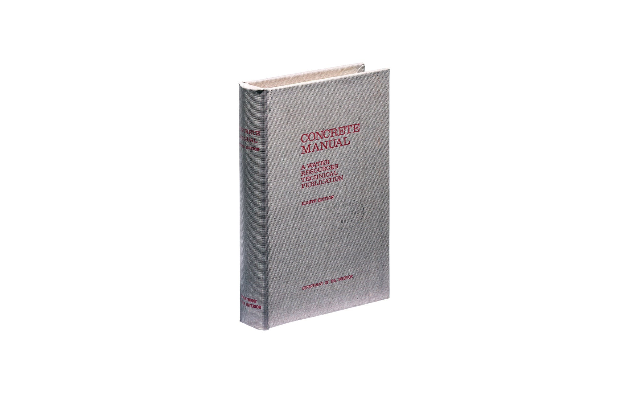 Empty book in grey - Concrete Manual - Image 4