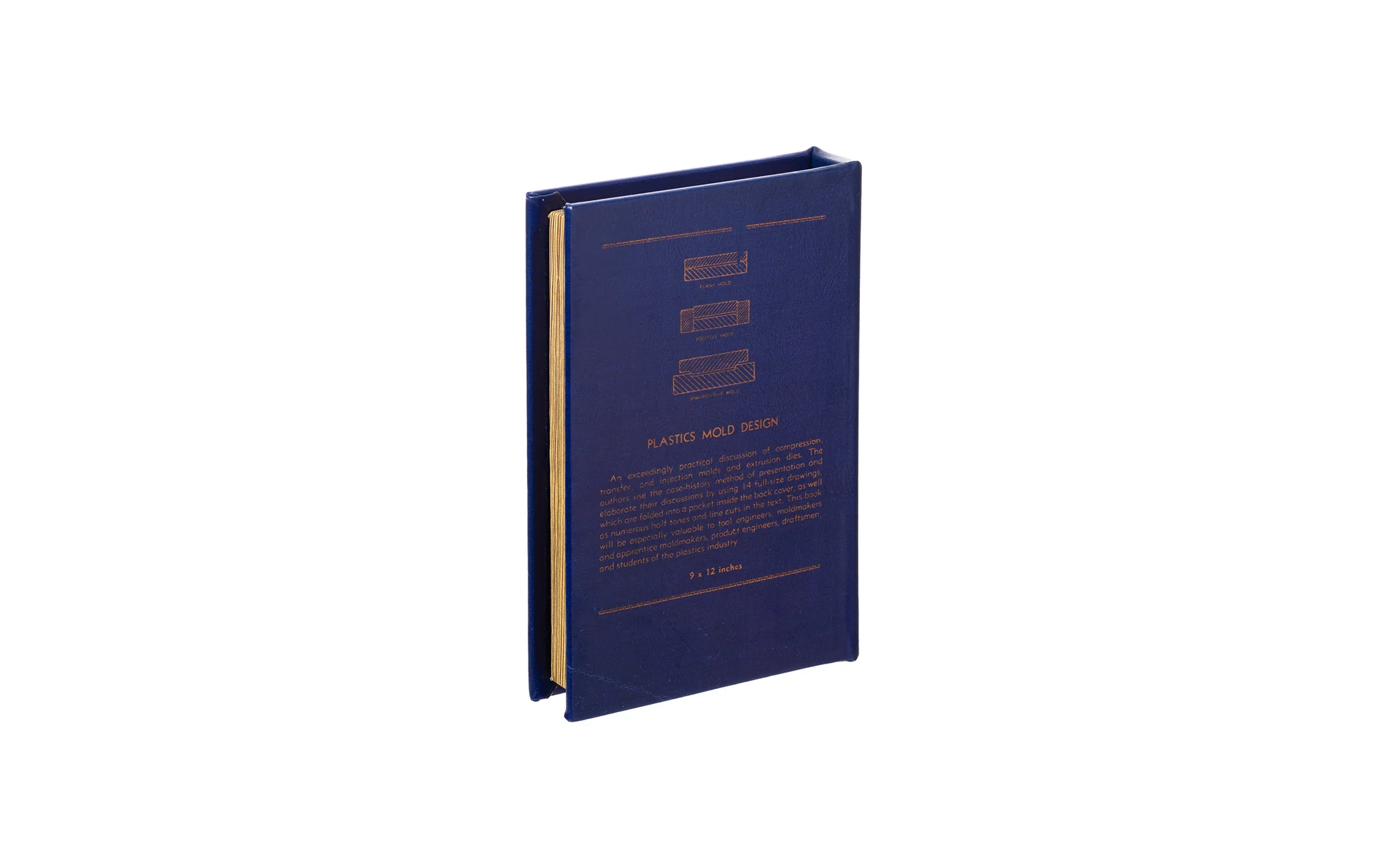 Empty book in navy - Engineering Plastics - Image 3