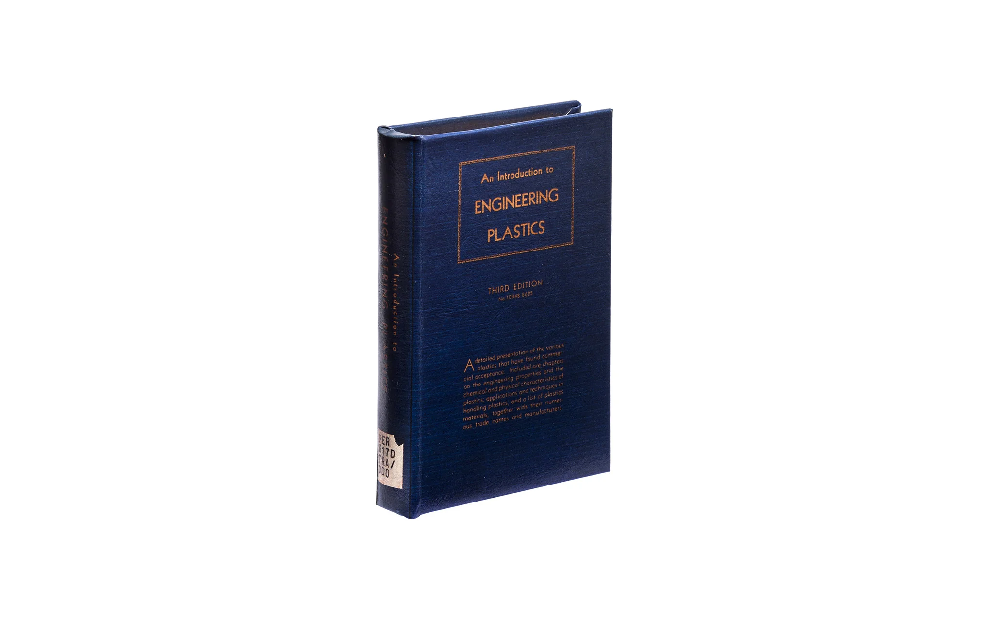 Empty book in navy - Engineering Plastics - Image 4