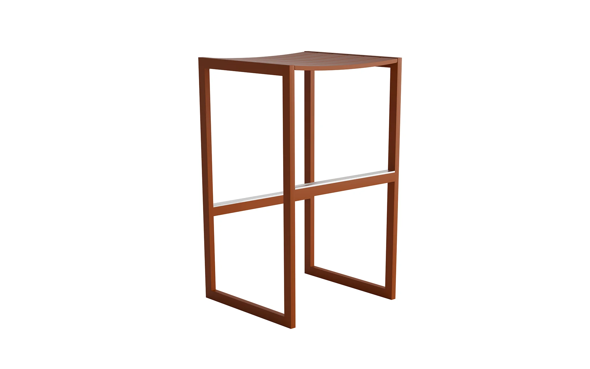 Eos outdoor backless bar stool - Image 2