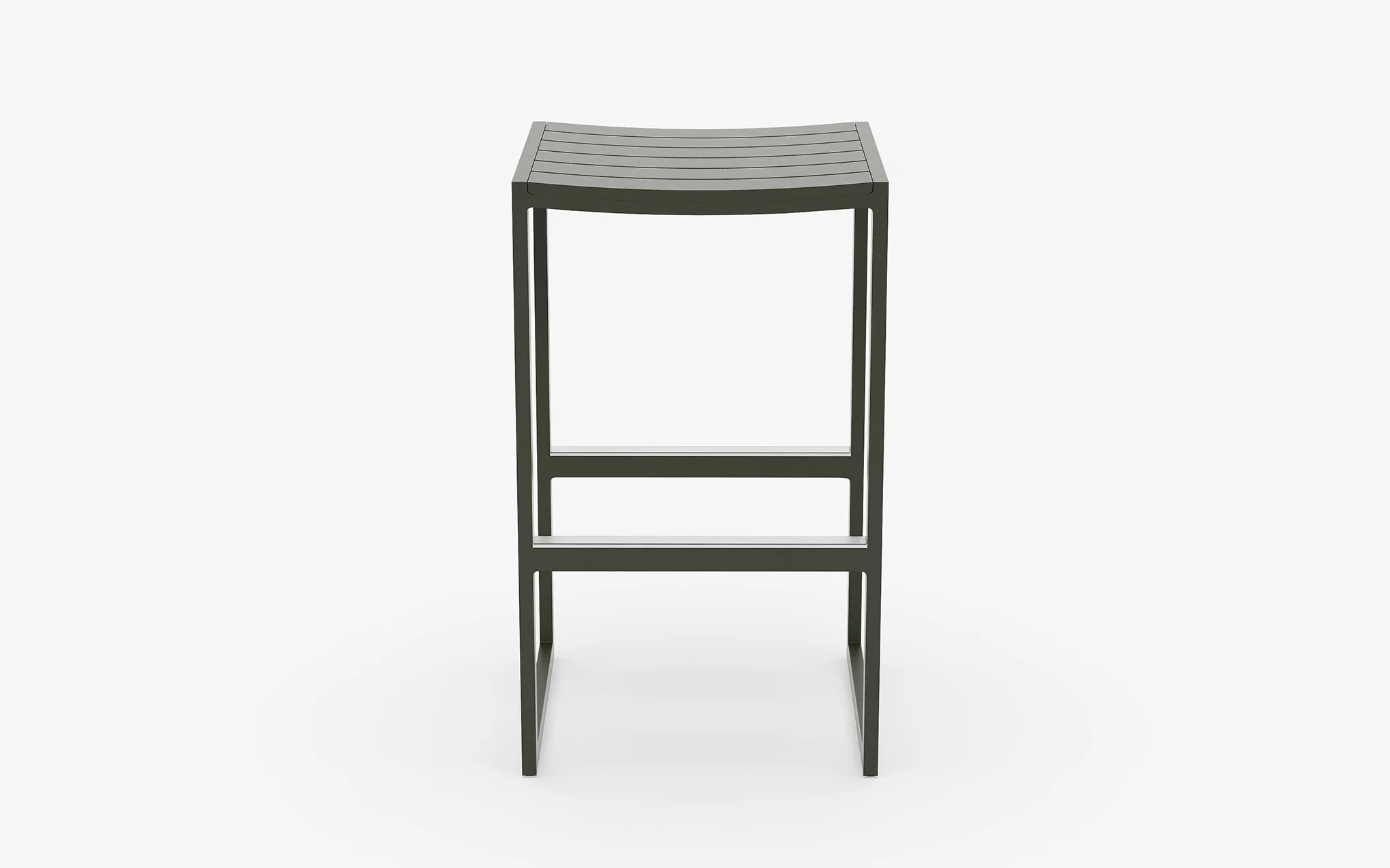 Eos outdoor backless bar stool - Image 4