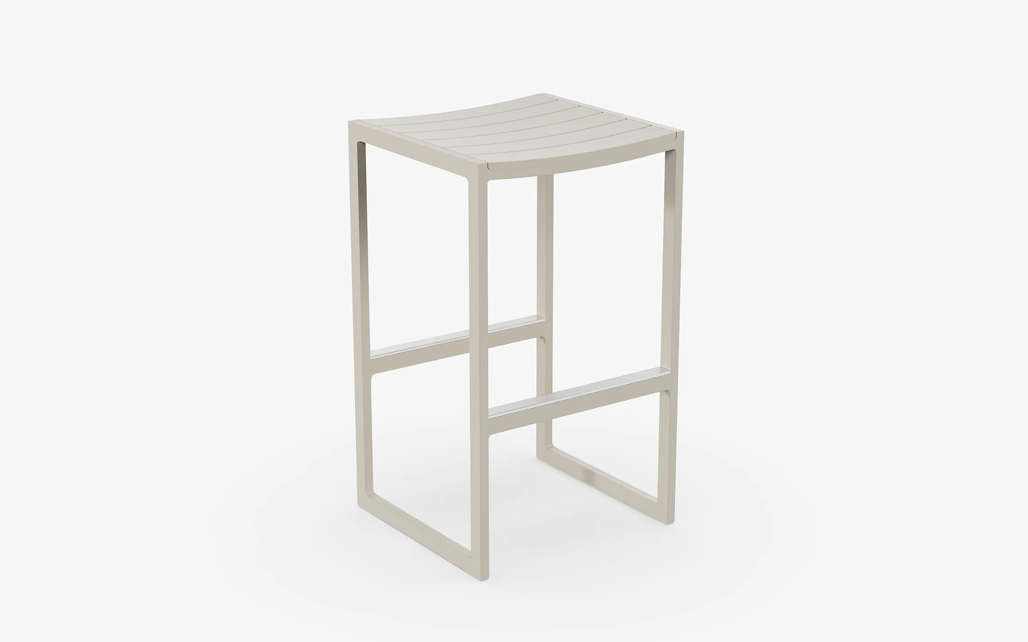 Eos outdoor backless bar stool - Image 6