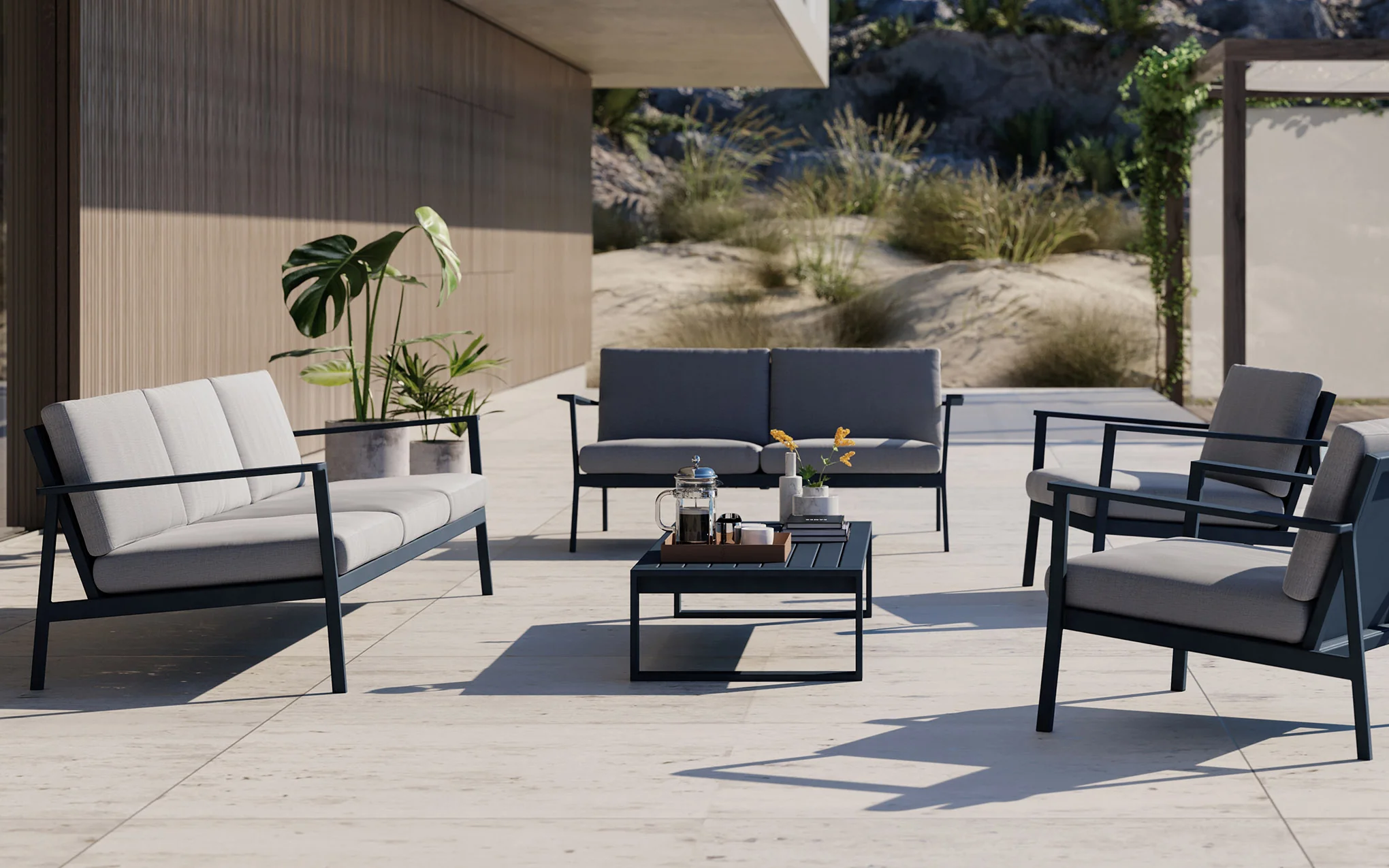 Eos outdoor coffee table - Image 8