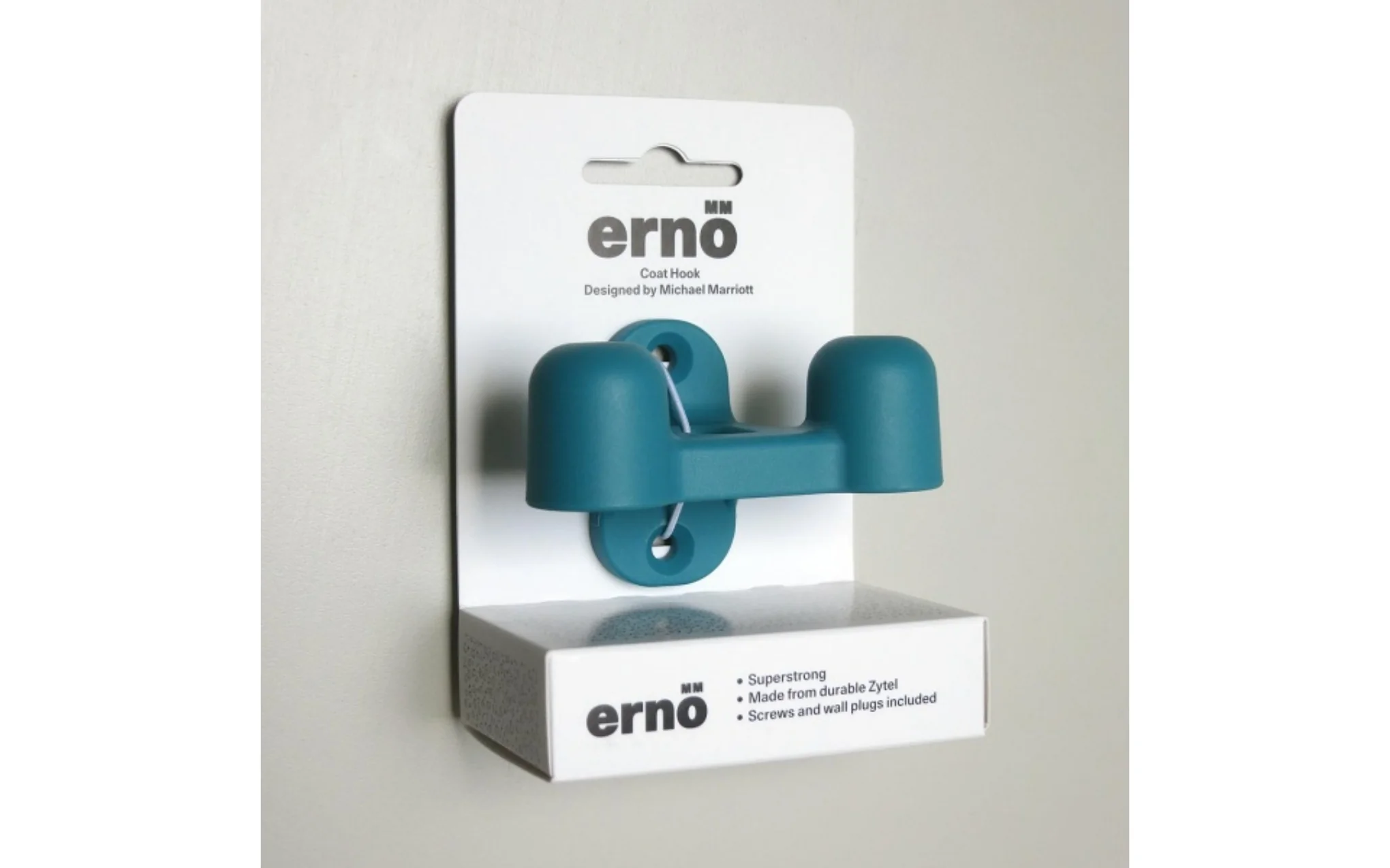 Ernö coat hook - makkita blue - Image 2