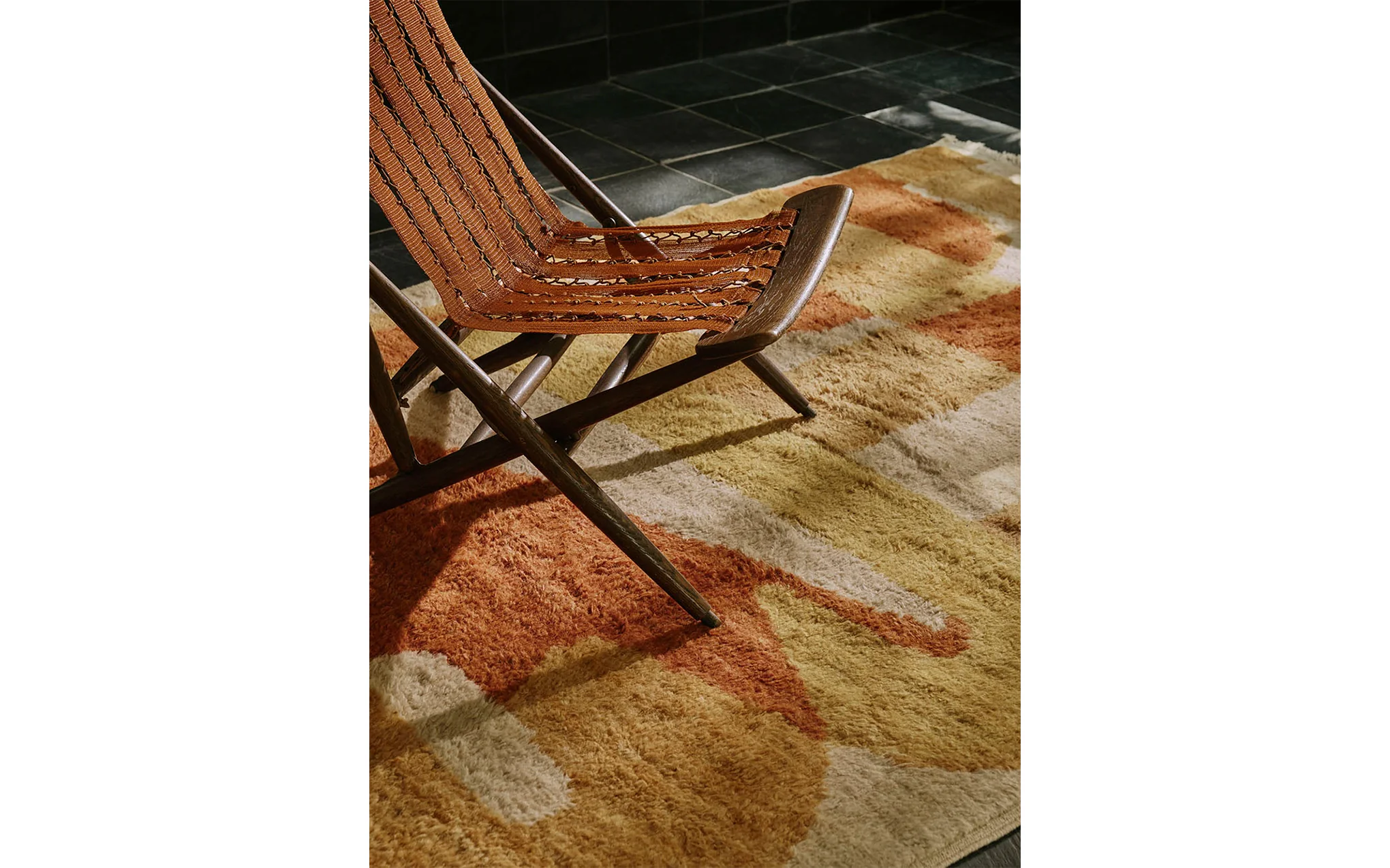 Events and Relationships rug - ochre - Image 2