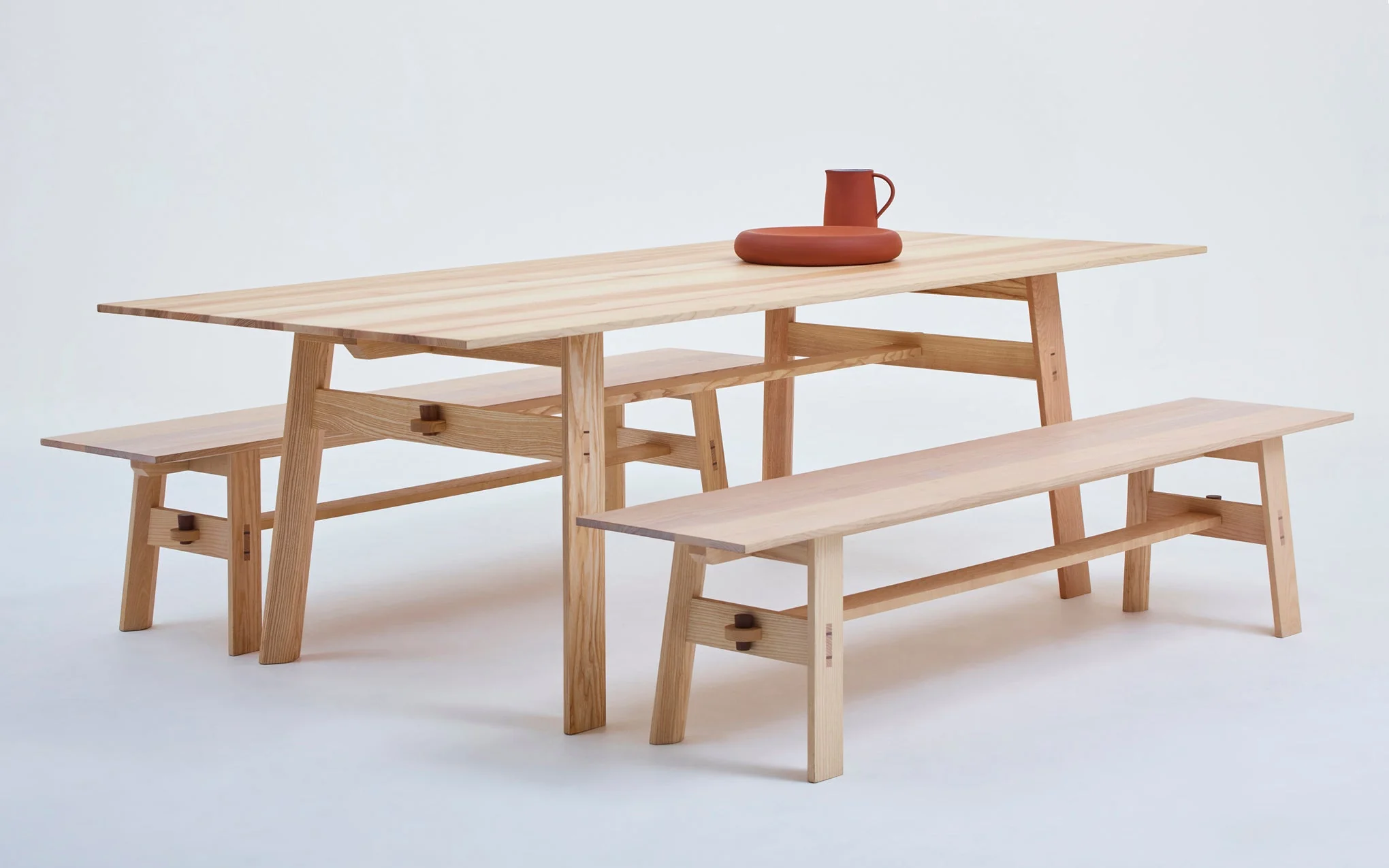 Ex-Display Jethro bench - Ash - Image 3