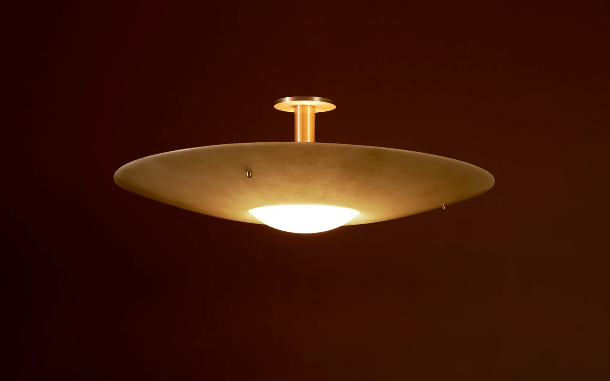 Fiber flush mount - large