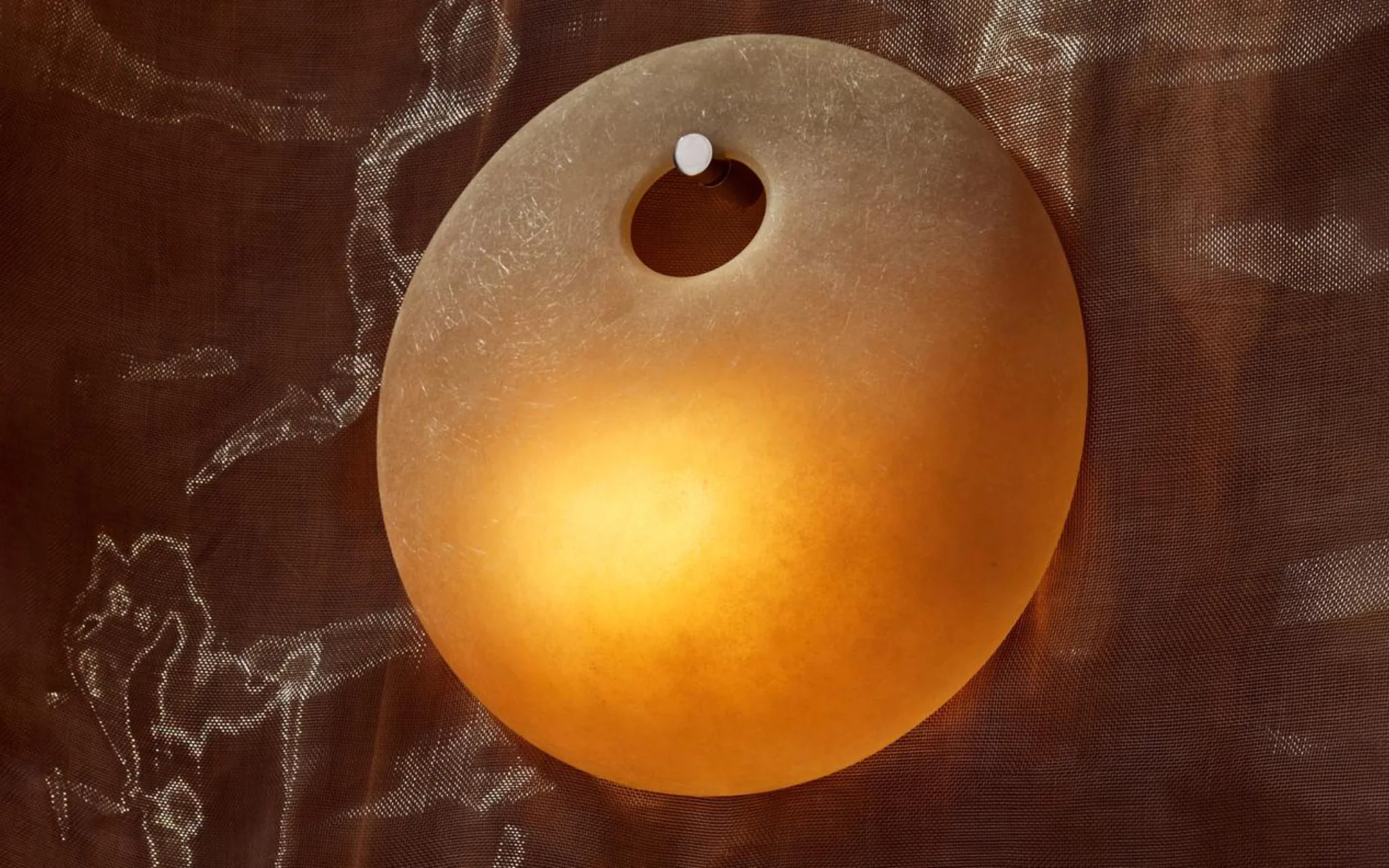 Fiber sconce