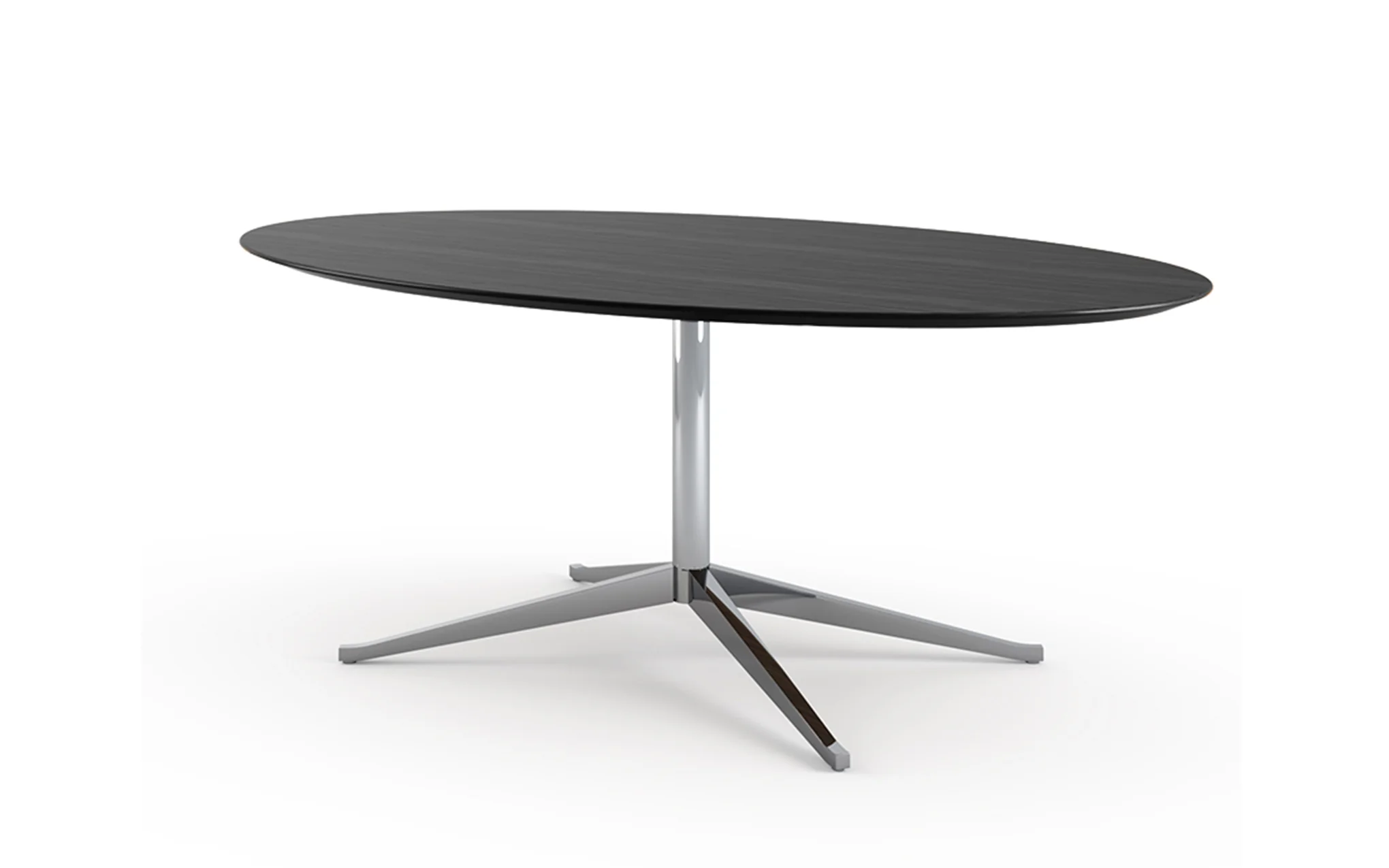 Florence Knoll oval table desk - Image 2