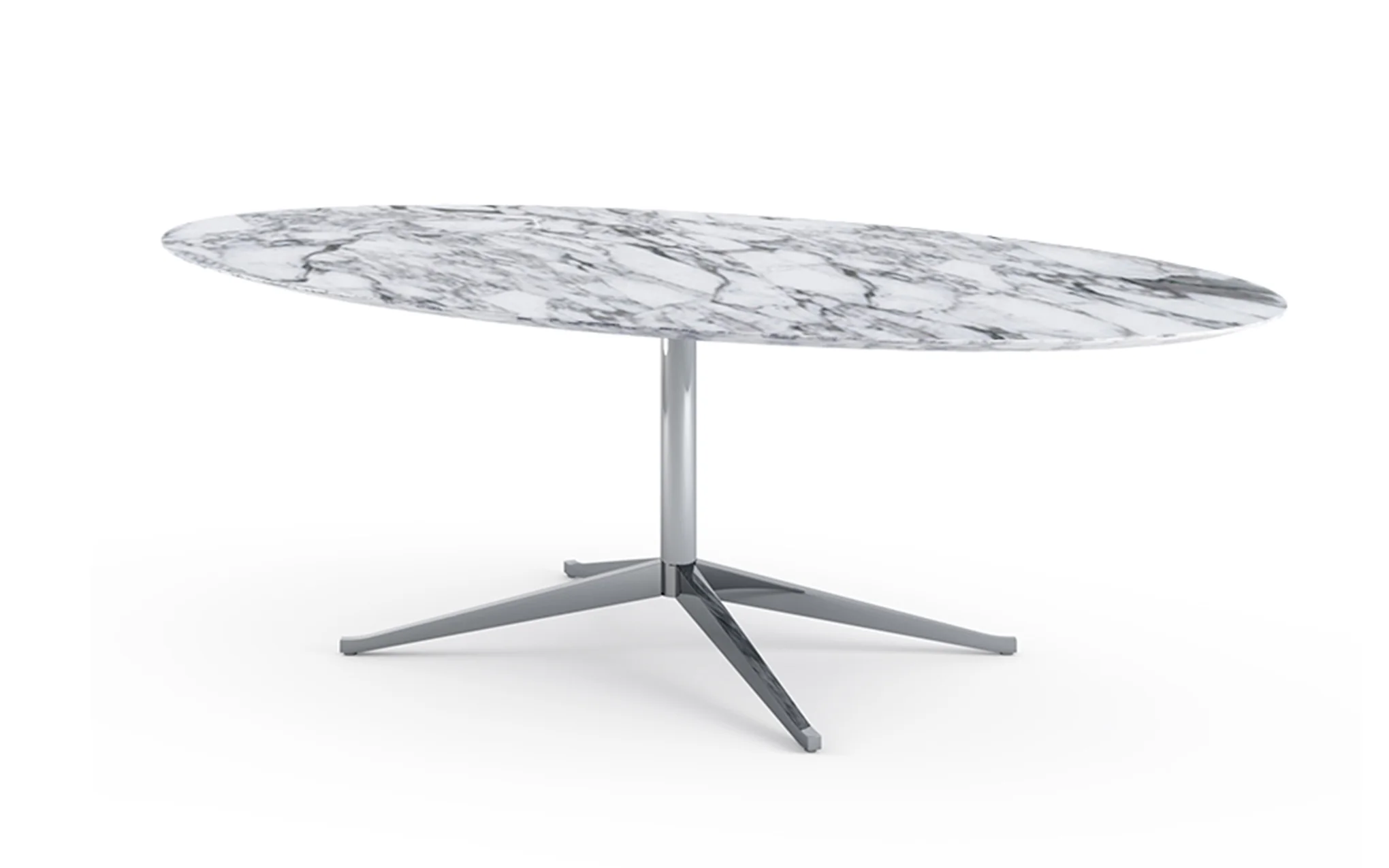 Florence Knoll oval table desk - Image 3