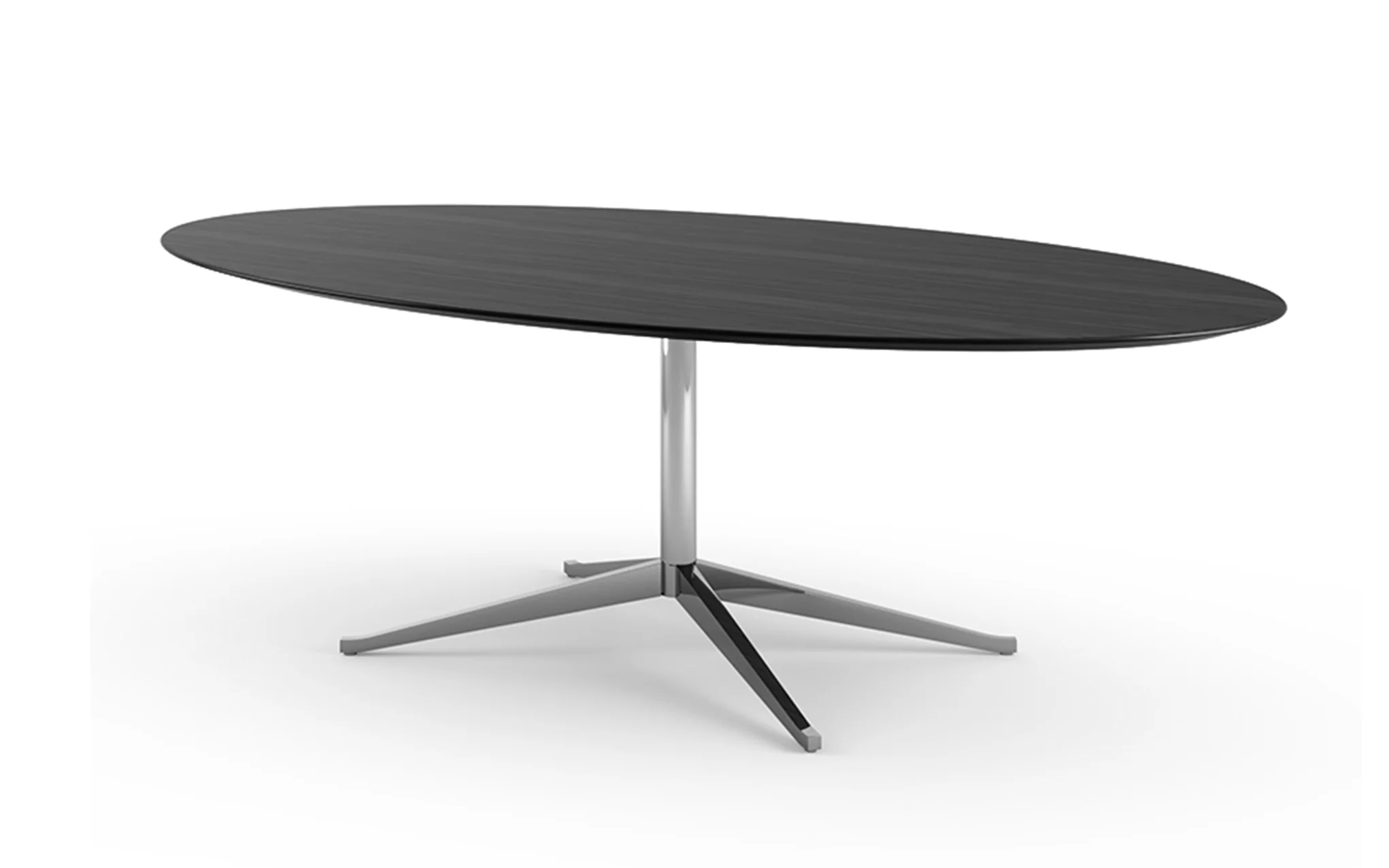 Florence Knoll oval table desk - Image 4