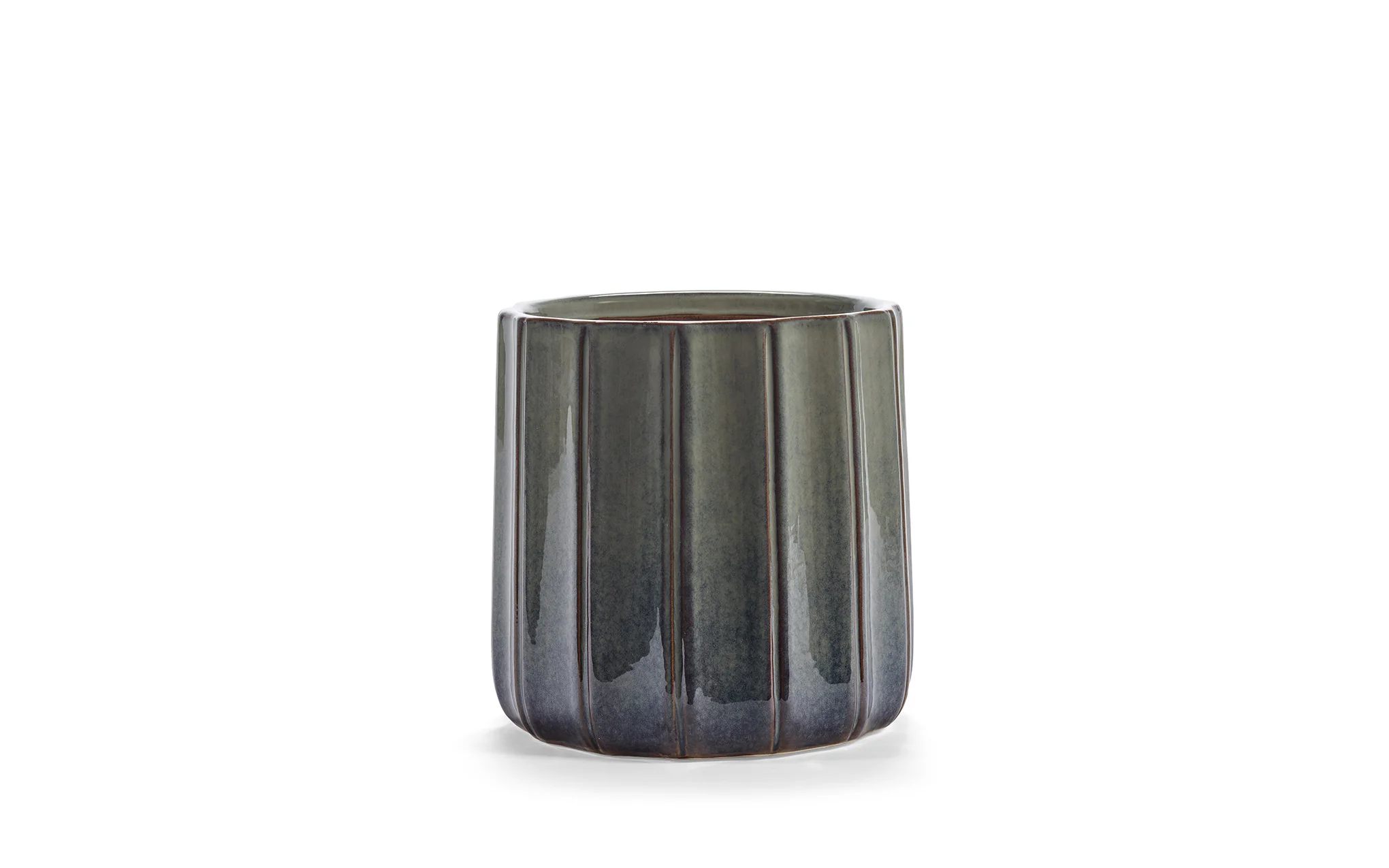 Flower pot - blue - Image 4