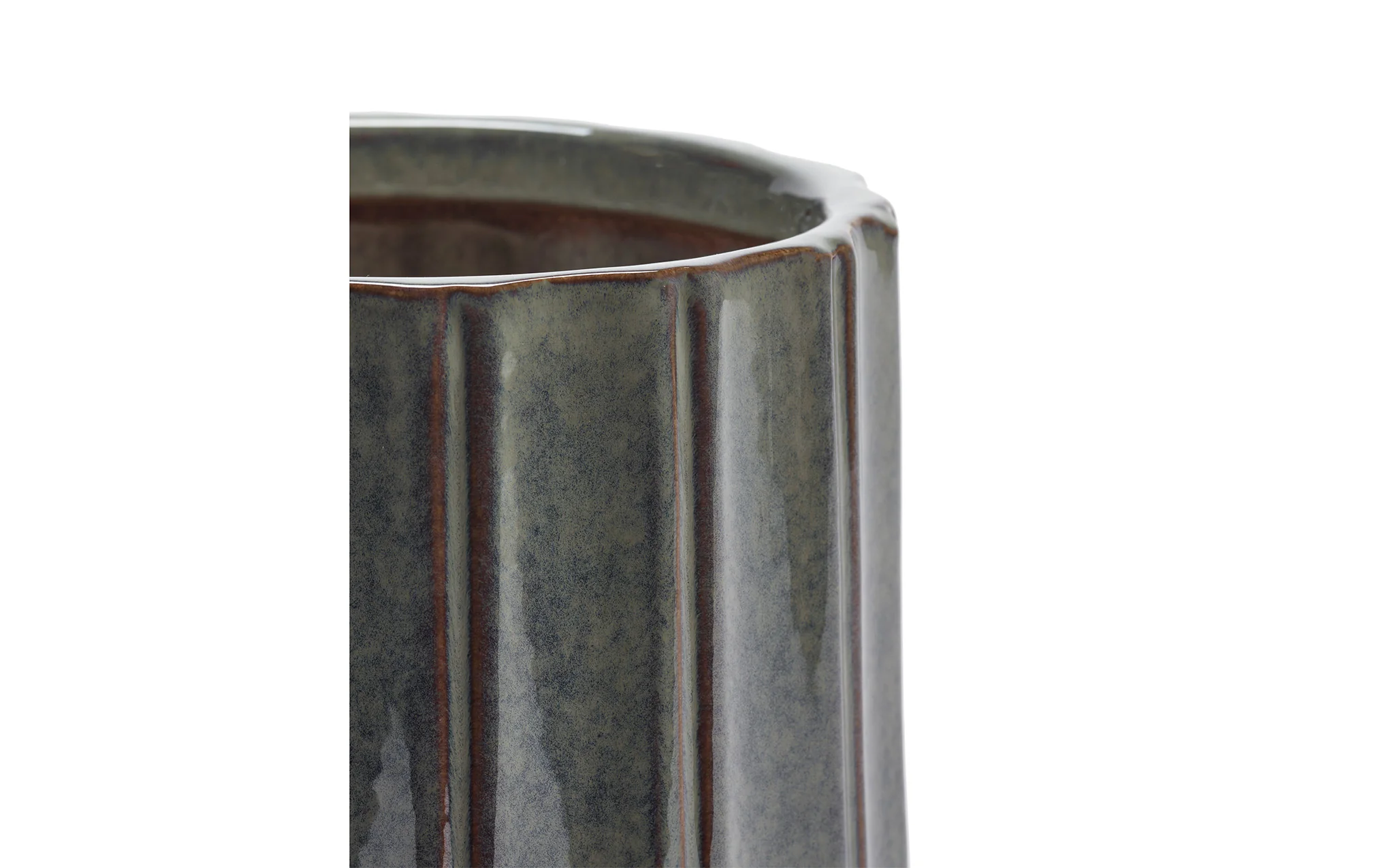 Flower pot - blue - Image 5