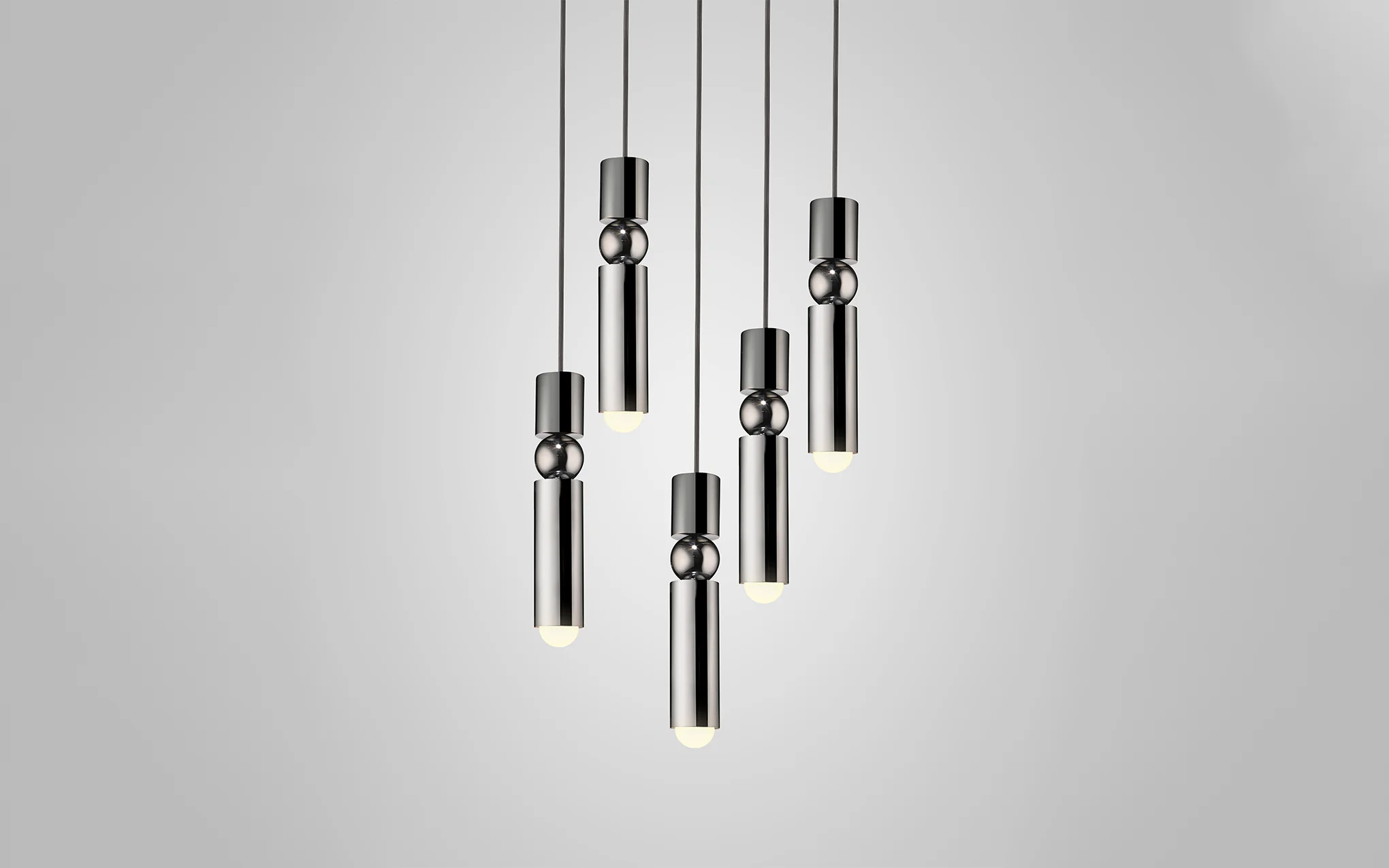 Fulcrum chandelier - 5 piece - Image 3