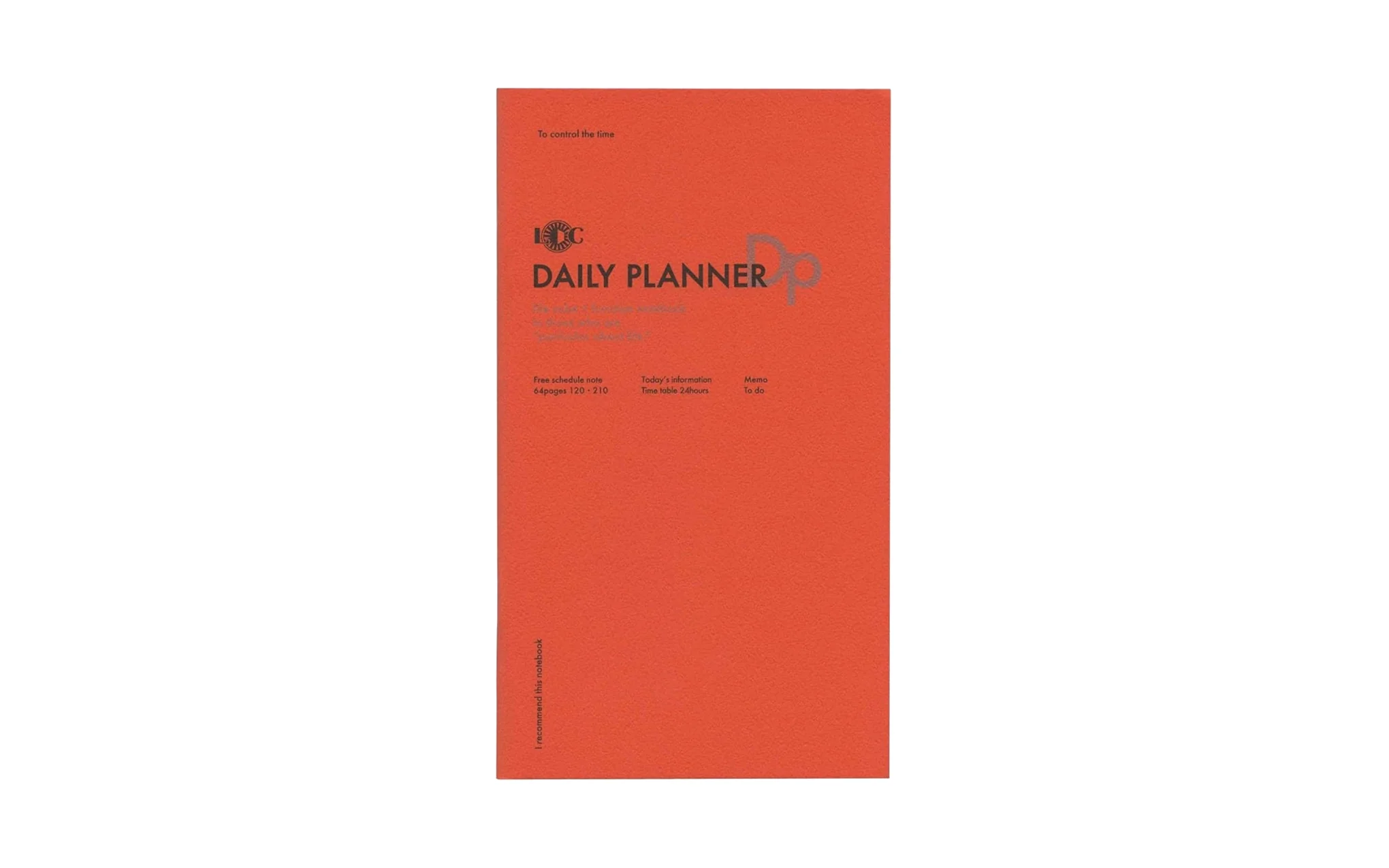 Function slim notebook - Daily Planner