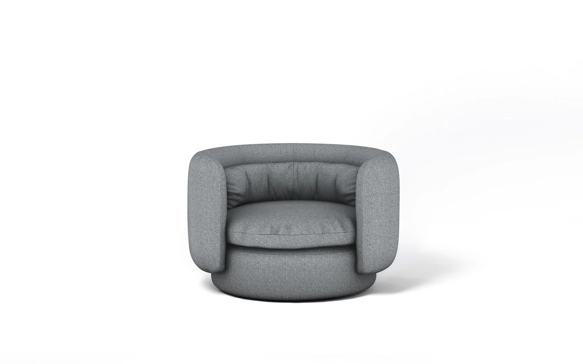 Group armchair with swivel base - informal - Image 14