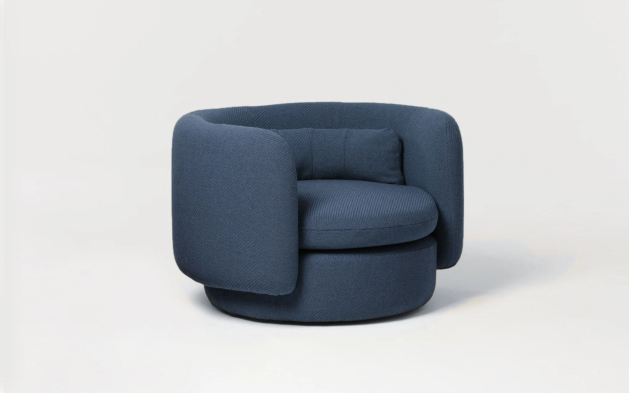 Group armchair with swivel base - informal - Image 2