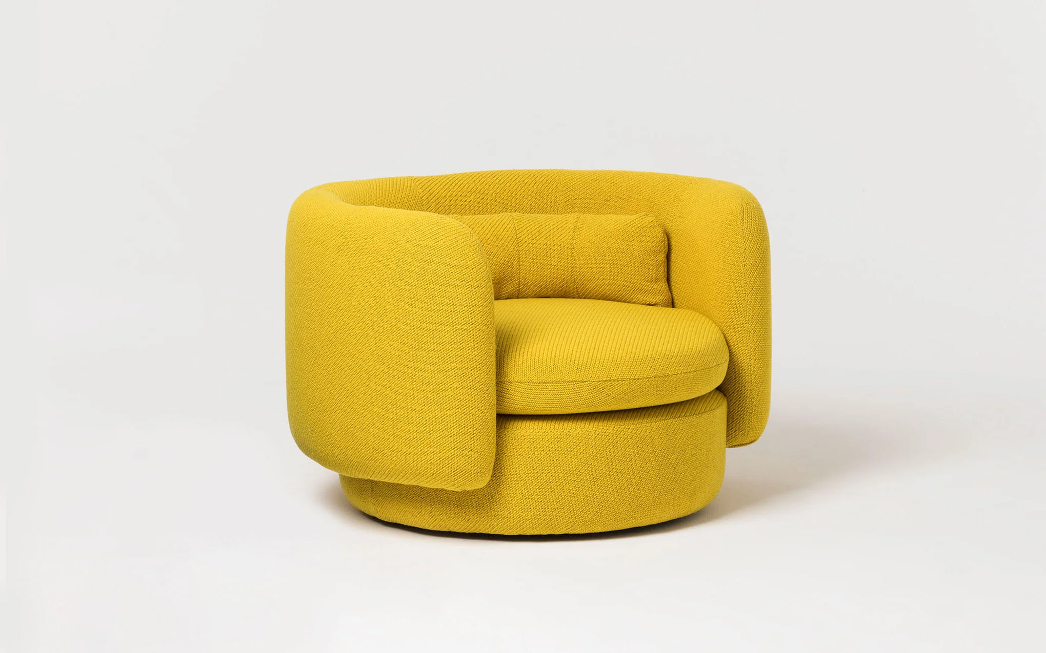 Group armchair with swivel base - informal - Image 3