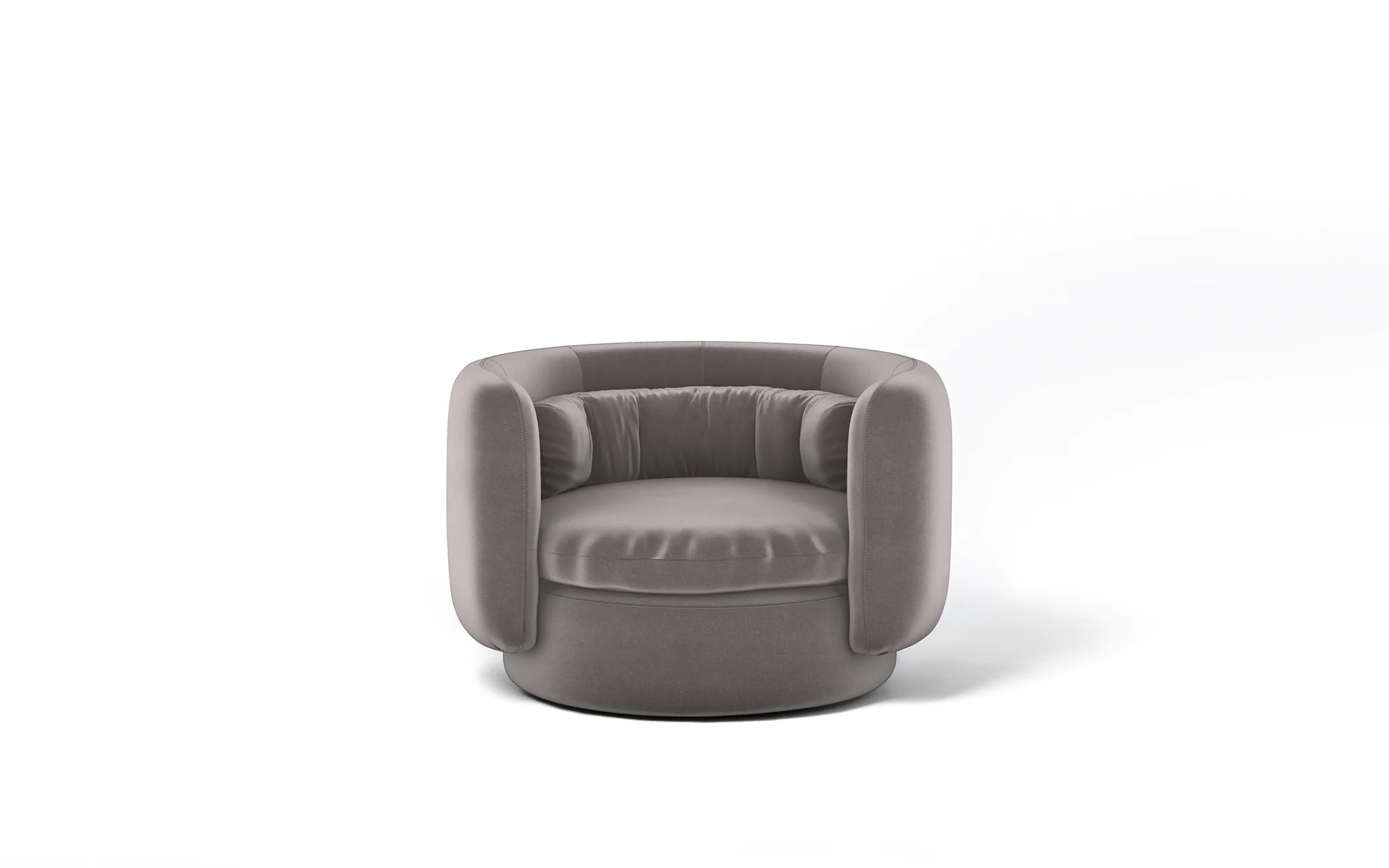 Group armchair with swivel base - informal - Image 37
