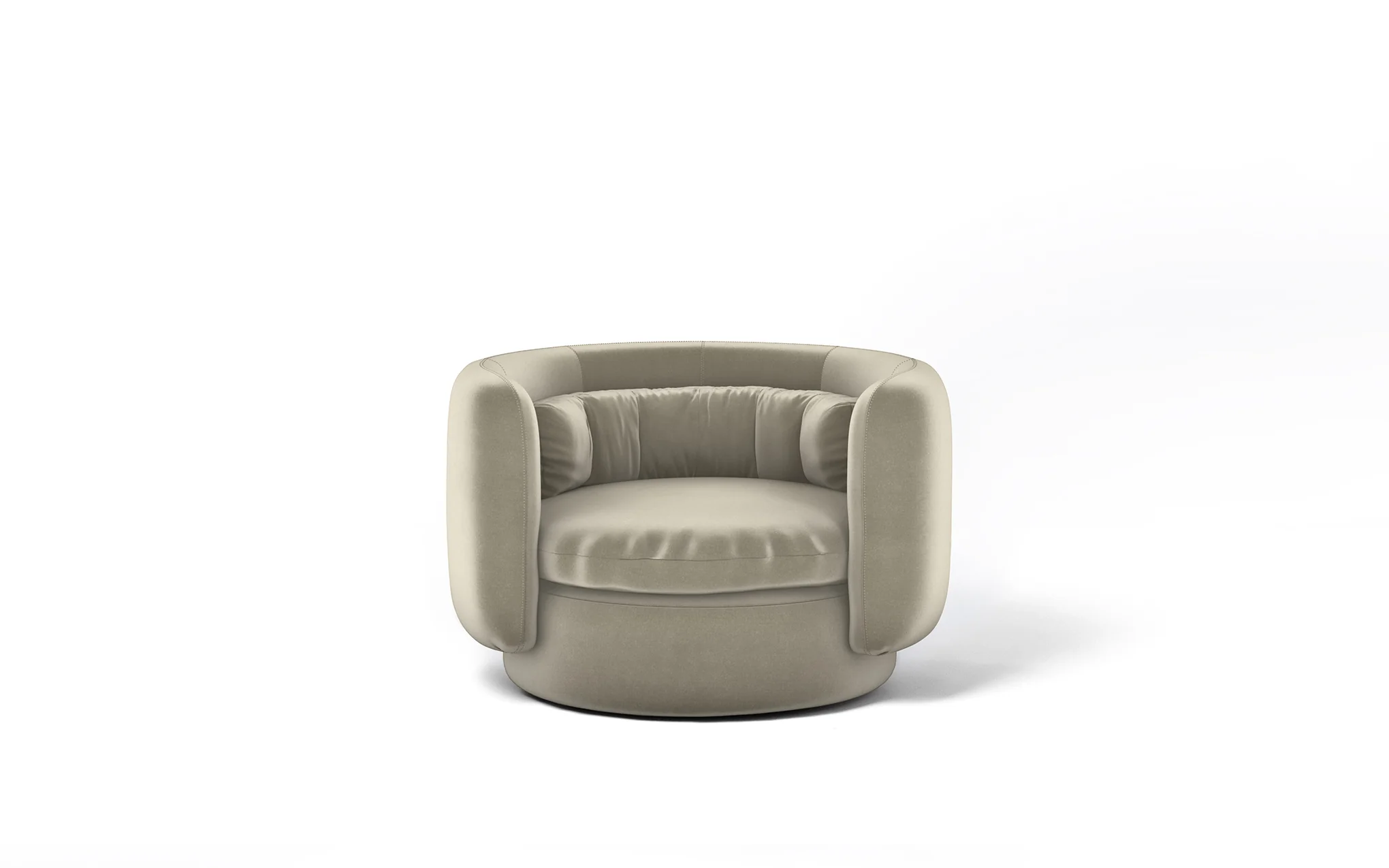 Group armchair with swivel base - informal - Image 39