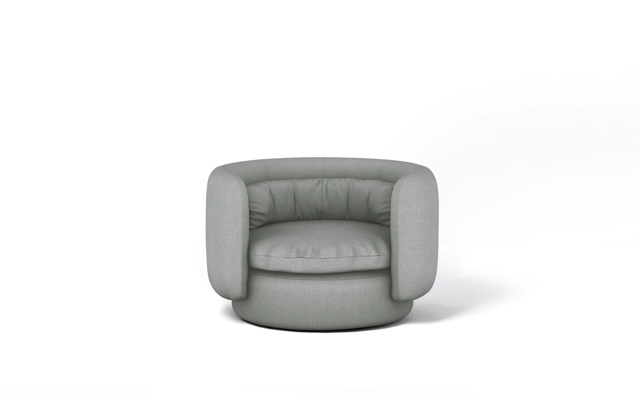 Group armchair with swivel base - informal - Image 52